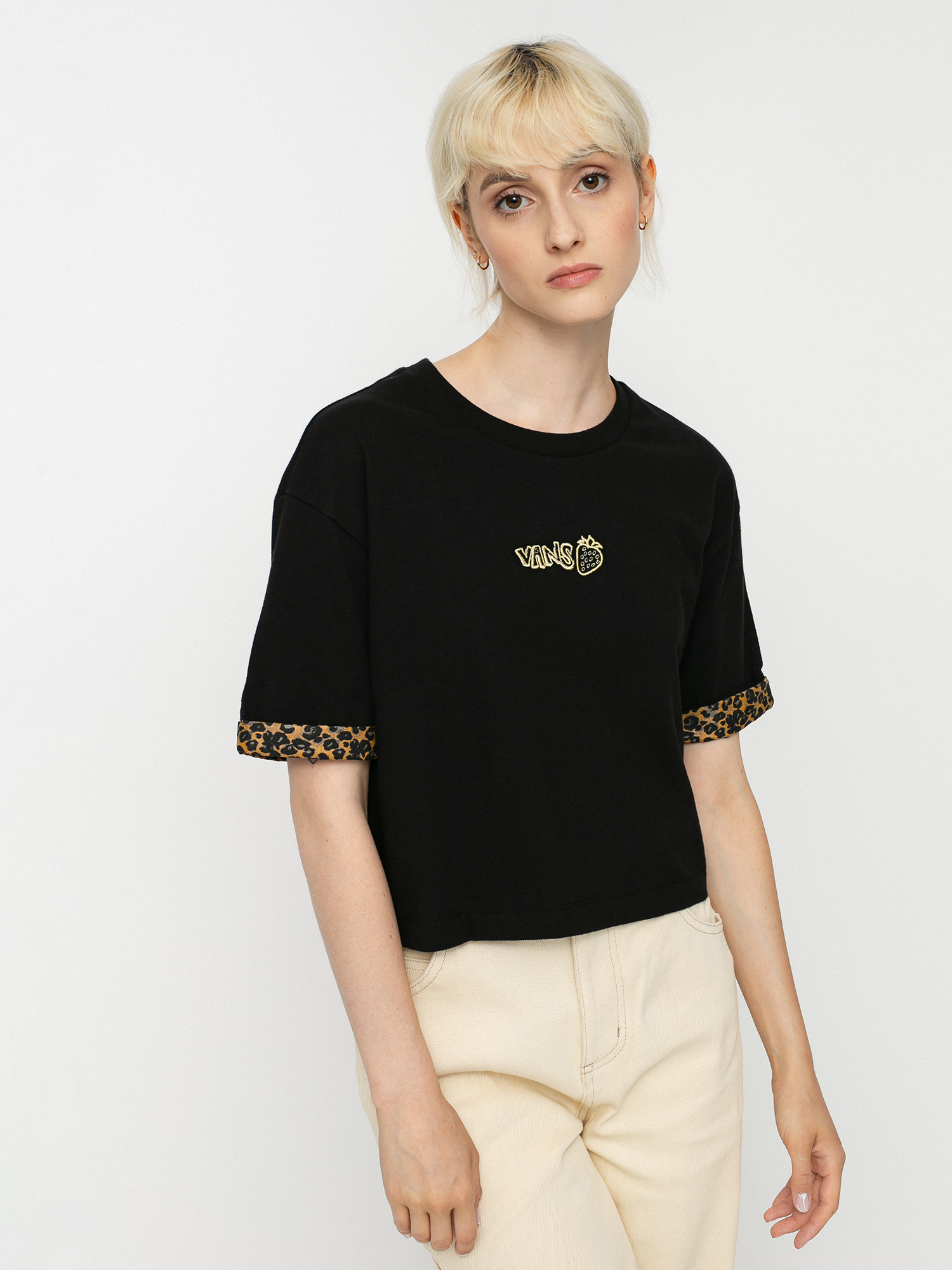 Vans Strauberry Boxy T-shirt Wmn (black)