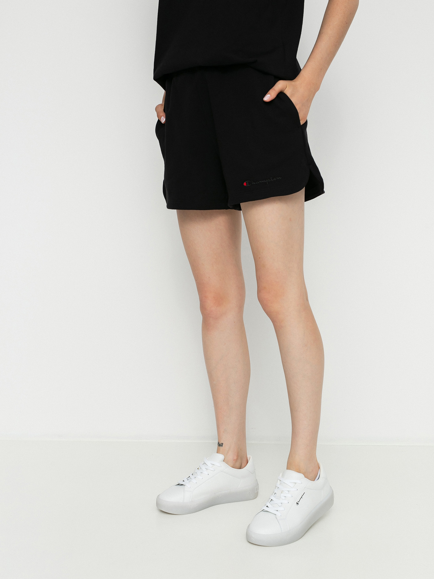 Champion Regular High Waist Shorts 114354 Shorts Wmn (nbk)