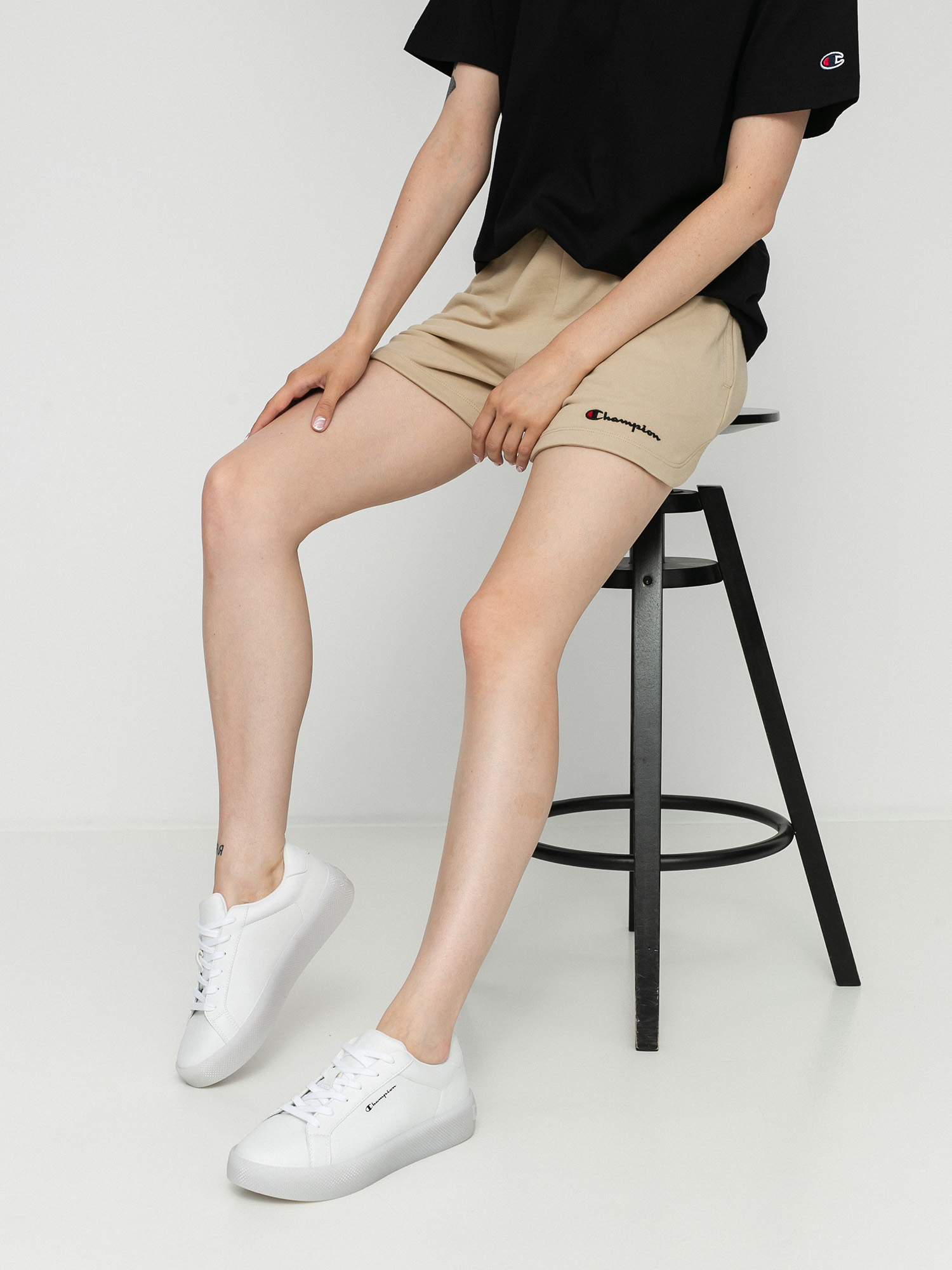 Champion Regular High Waist Shorts 114354 Shorts Wmn (wpp) 