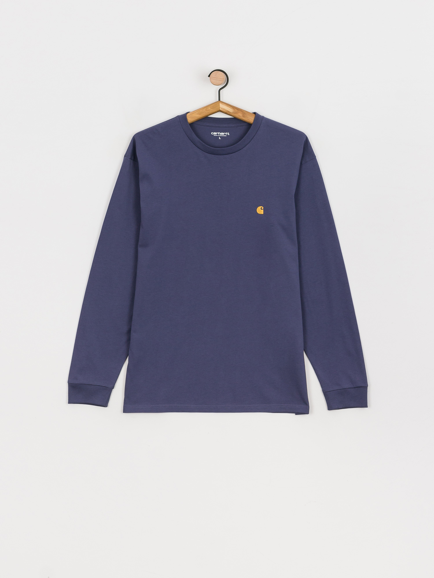 Carhartt WIP Chase Longsleeve (cold viola/gold)