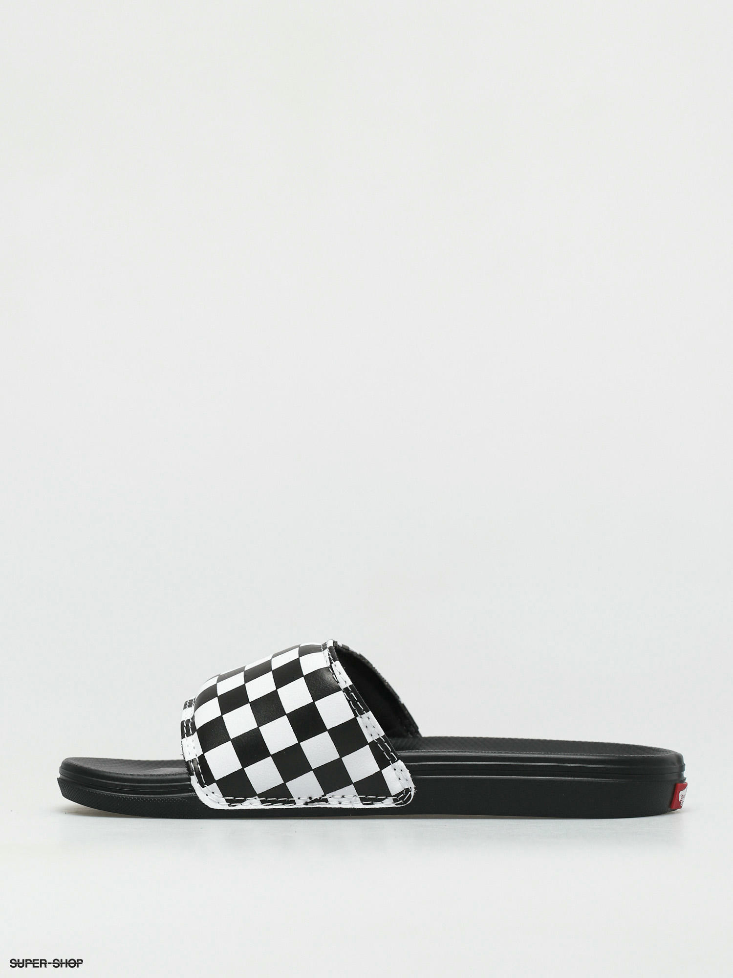 Vans hot sale checkered slide