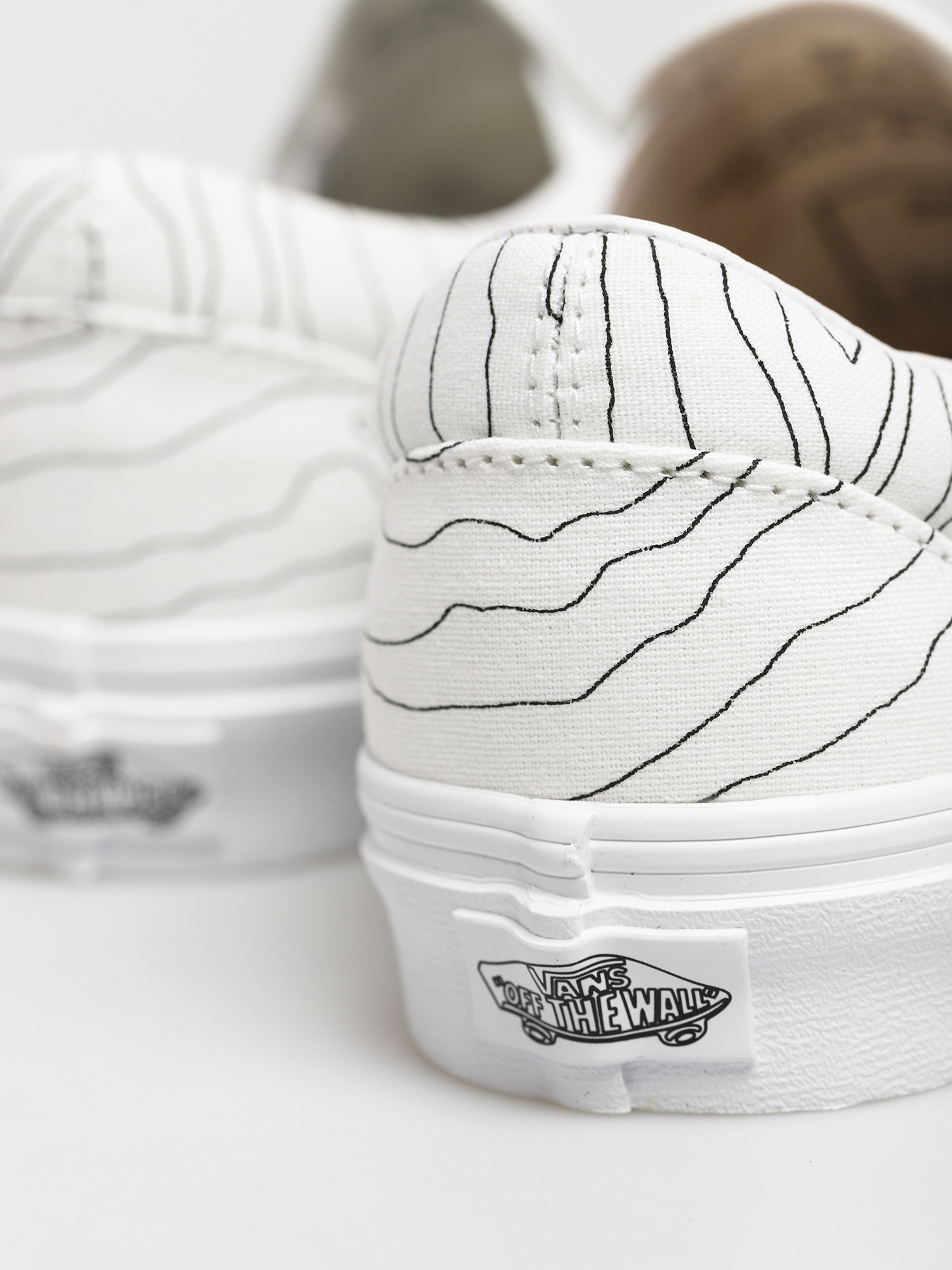 zebra slip on vans