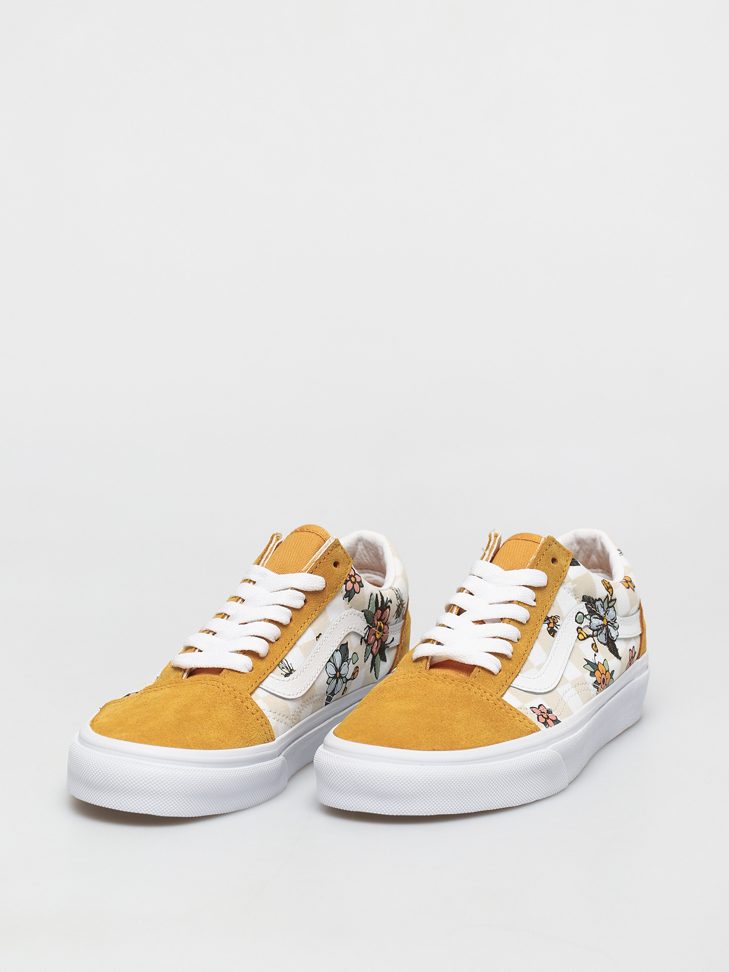 Vans Old Skool Schuhe garden check blk tr wht