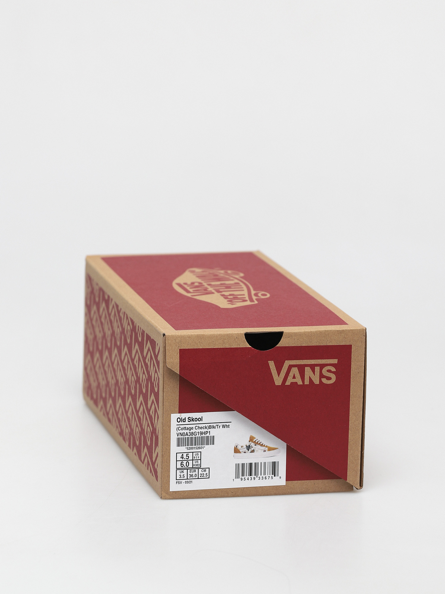 Vans Old Skool Shoes (garden check/blk/tr wht)
