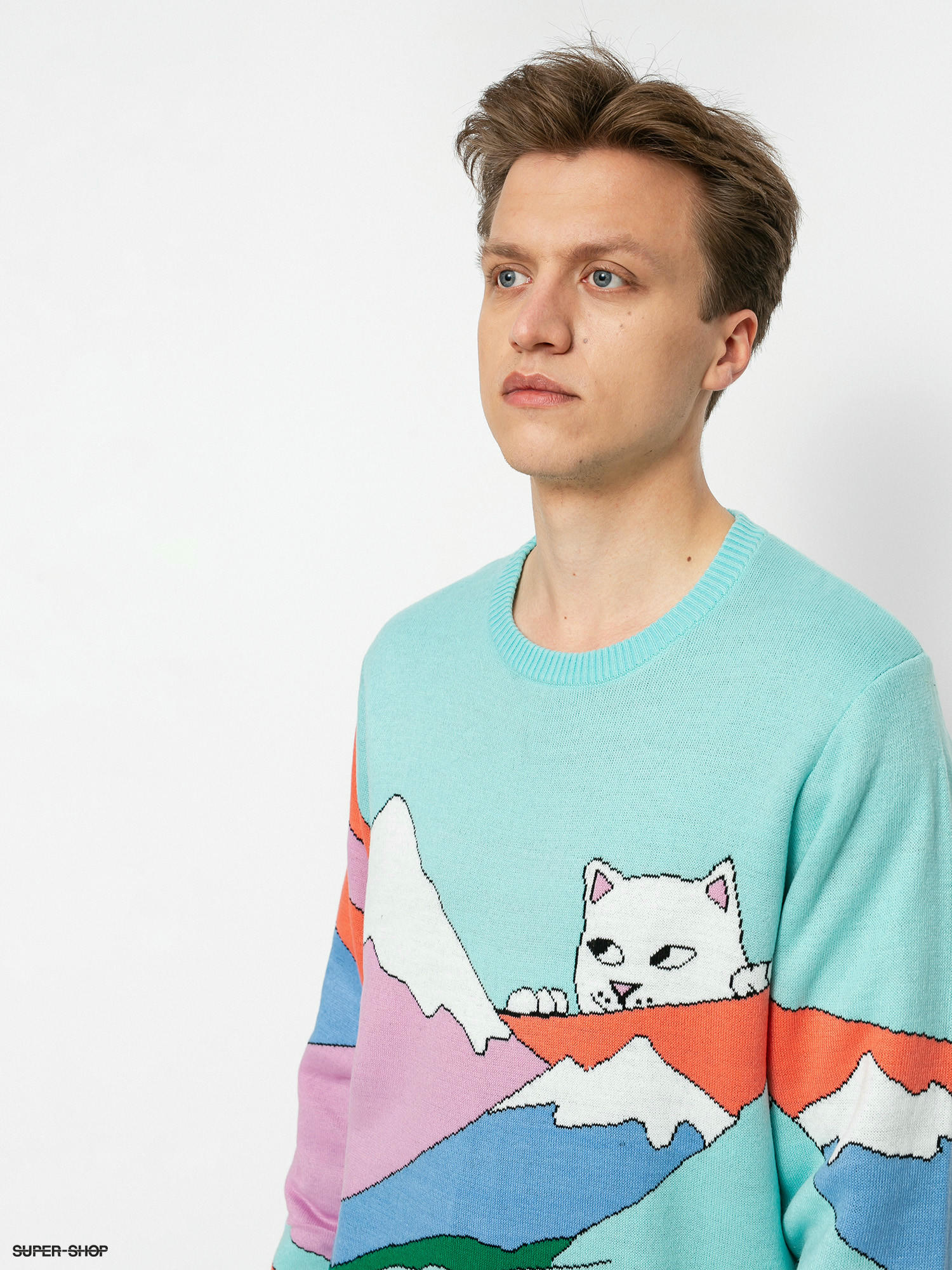 RipNDip Kiss The Sky Sweater (multi)