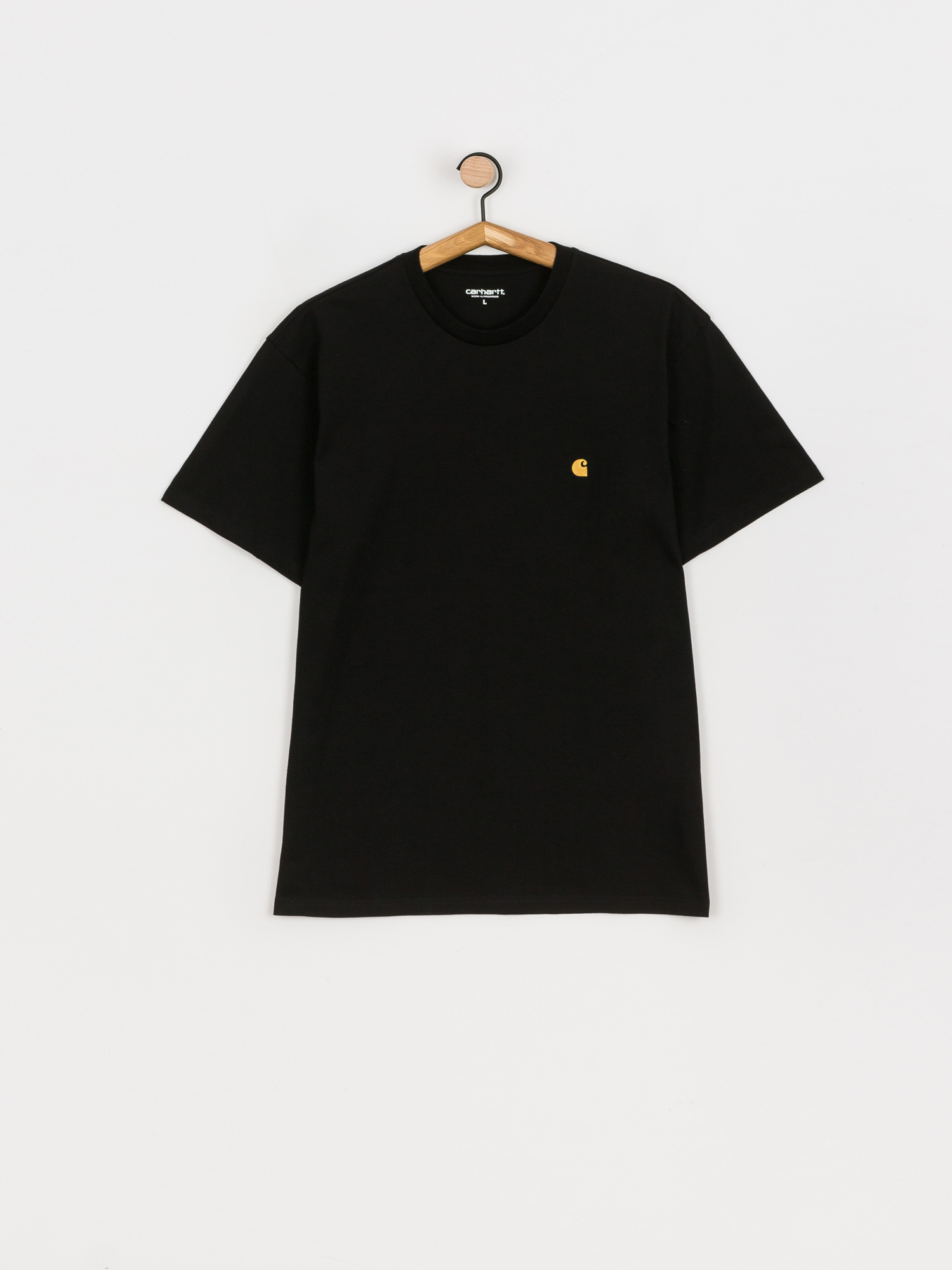 Carhartt WIP Chase T-shirt (black/gold)