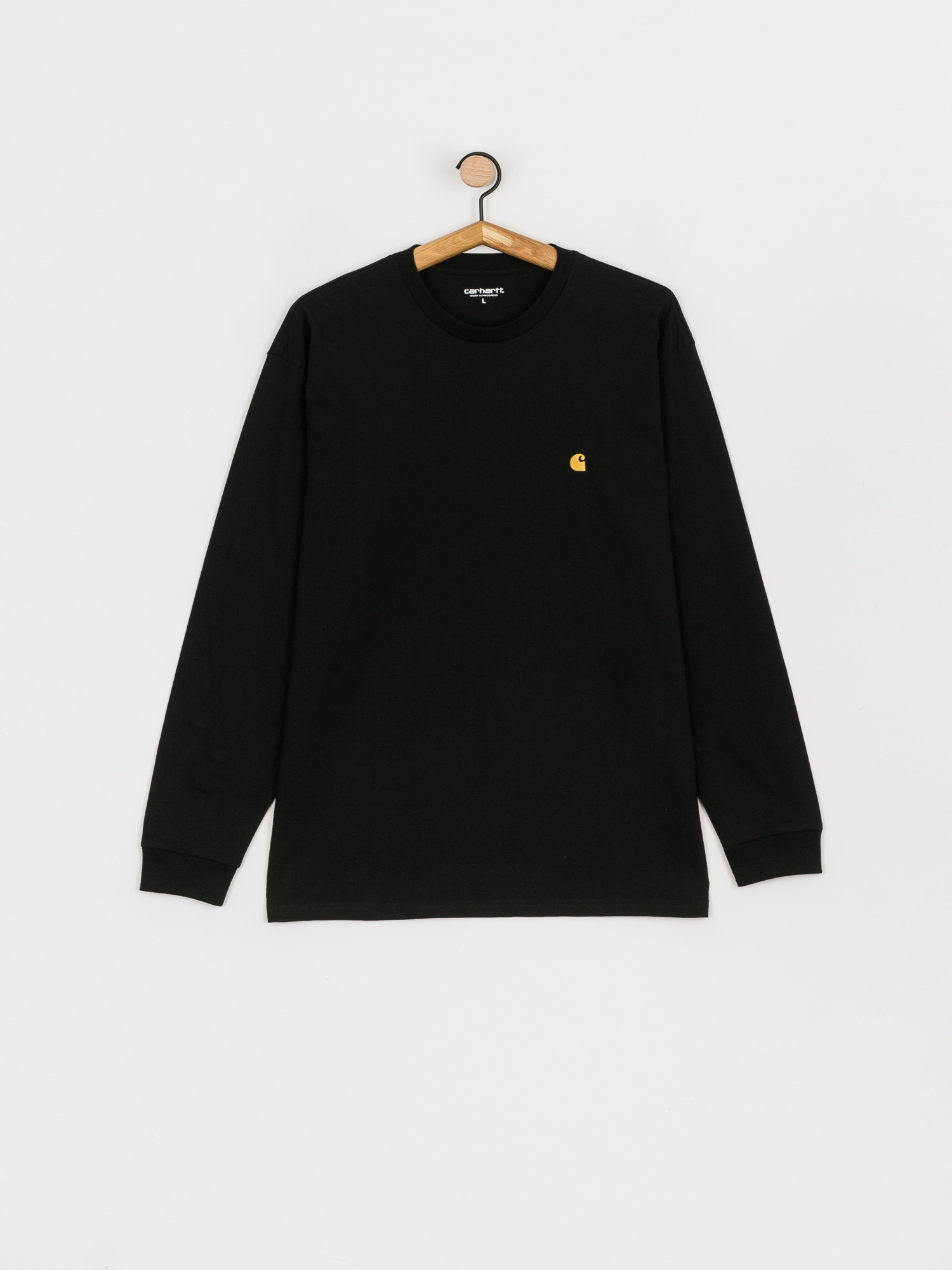 Carhartt WIP Chase Longsleeve (black/gold)