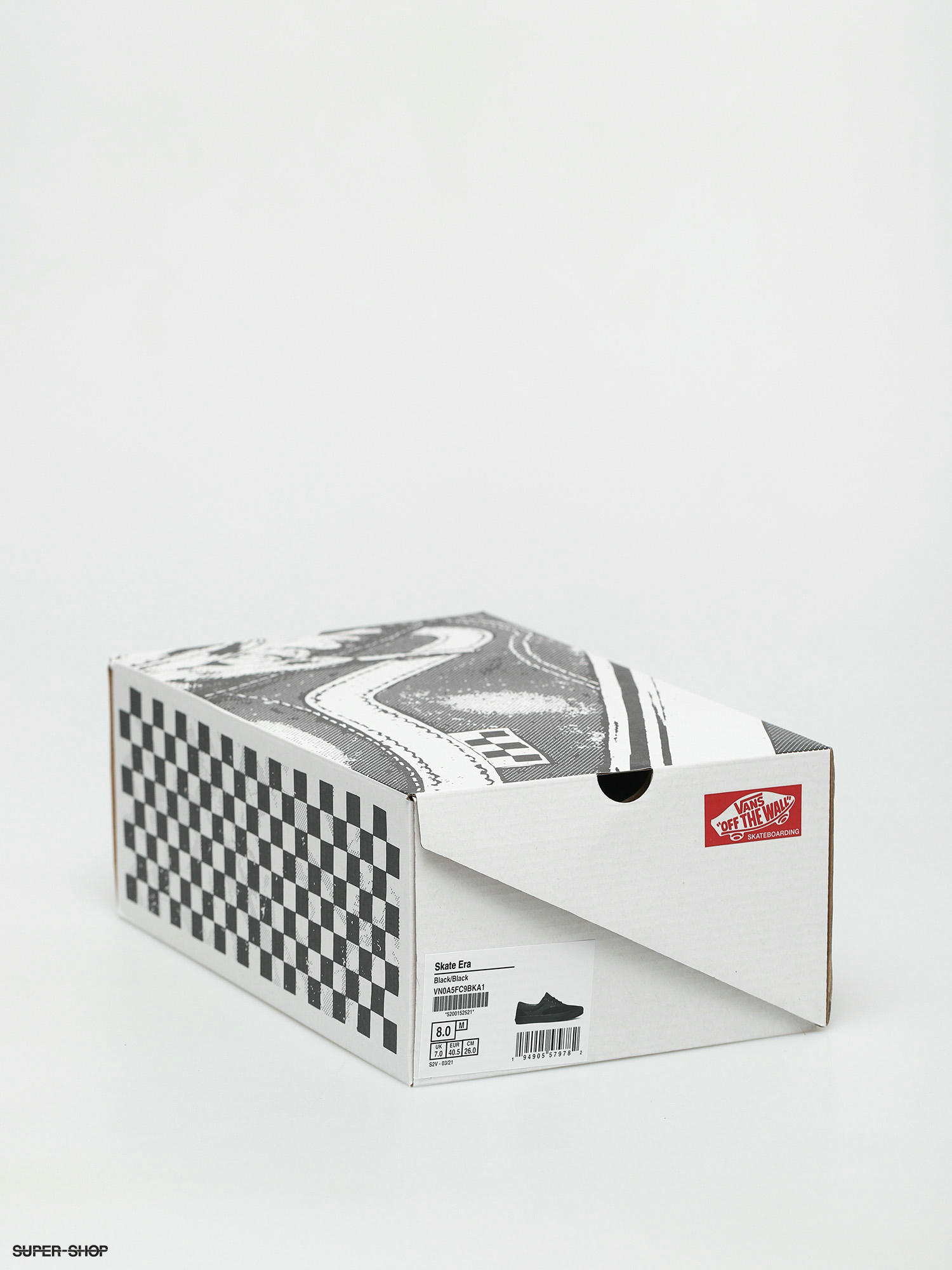 Vans on sale shoe box