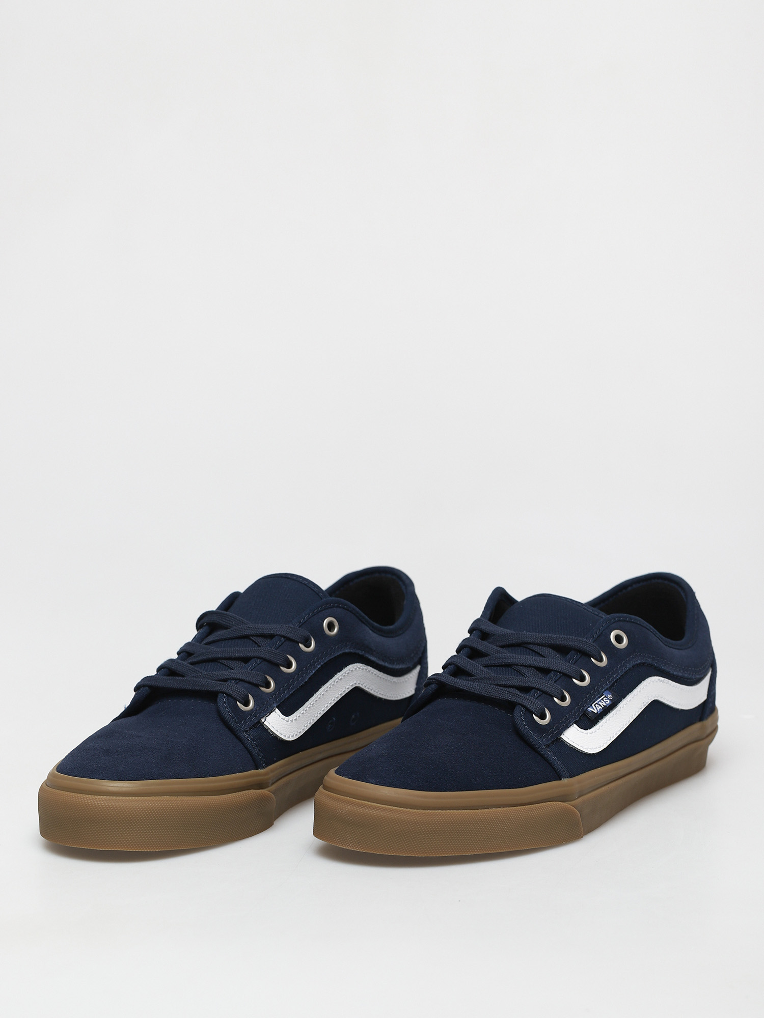Vans Chukka Low Sidestripe Shoes (navy/gum)
