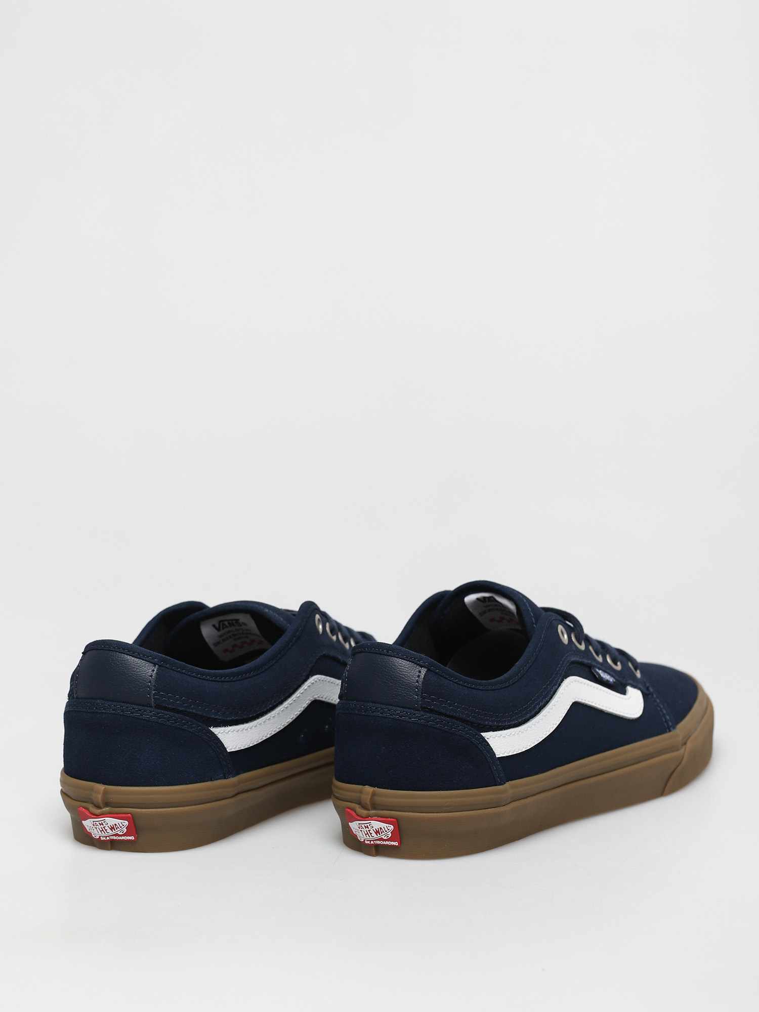 Vans Chukka Low Sidestripe Shoes (navy/gum)
