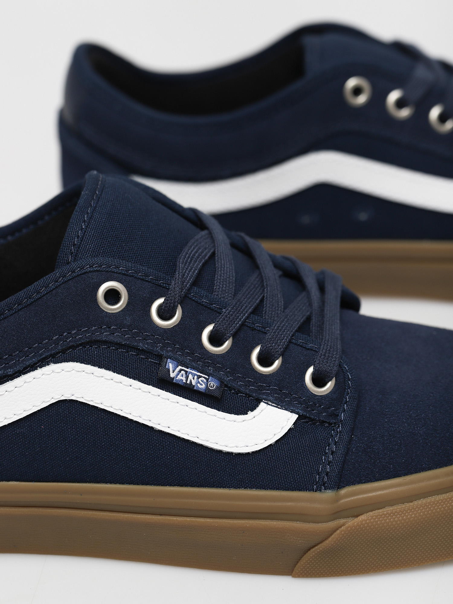 Vans Chukka Low Sidestripe Shoes (navy/gum)