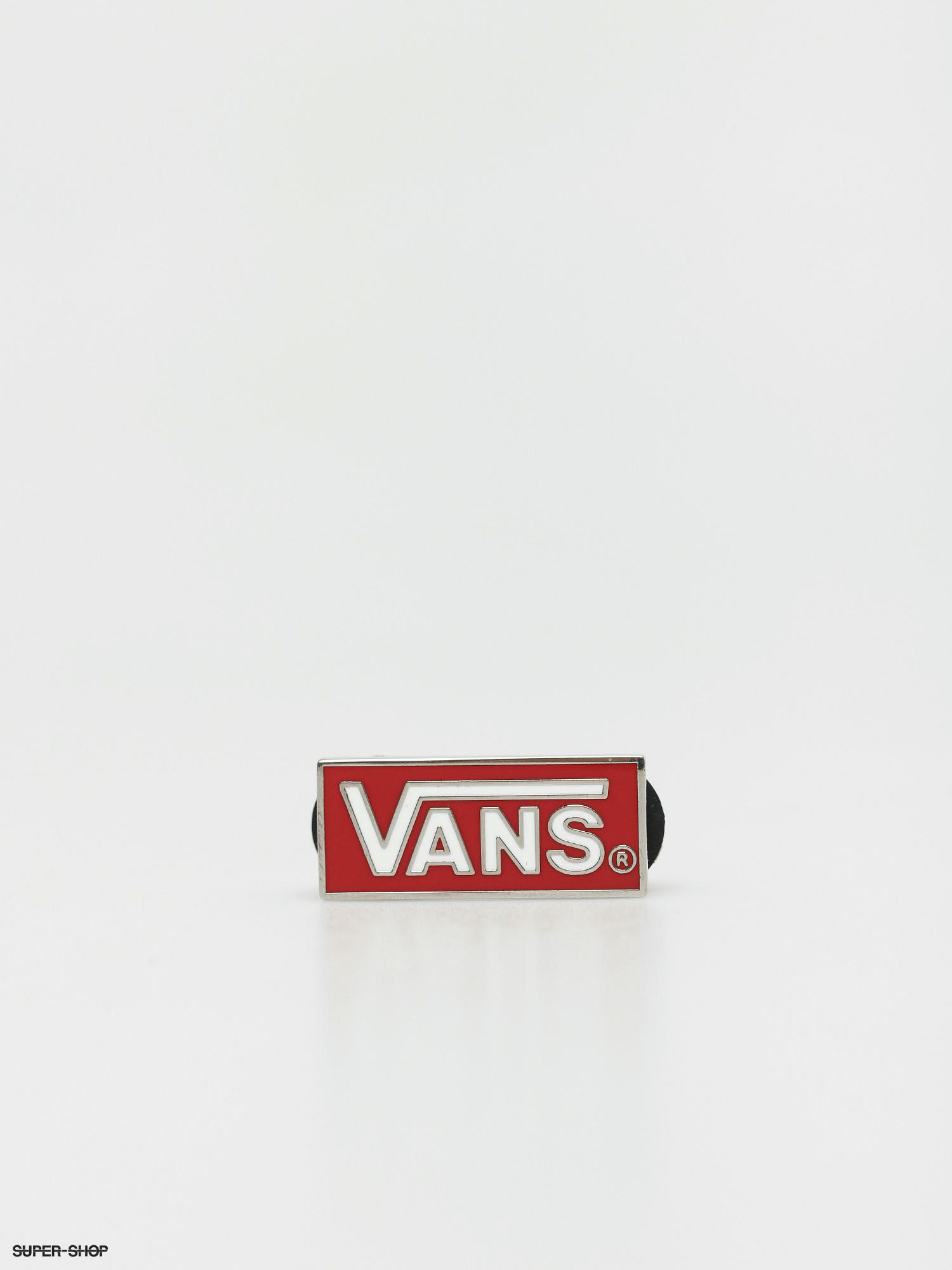 Vans logo hot sale red