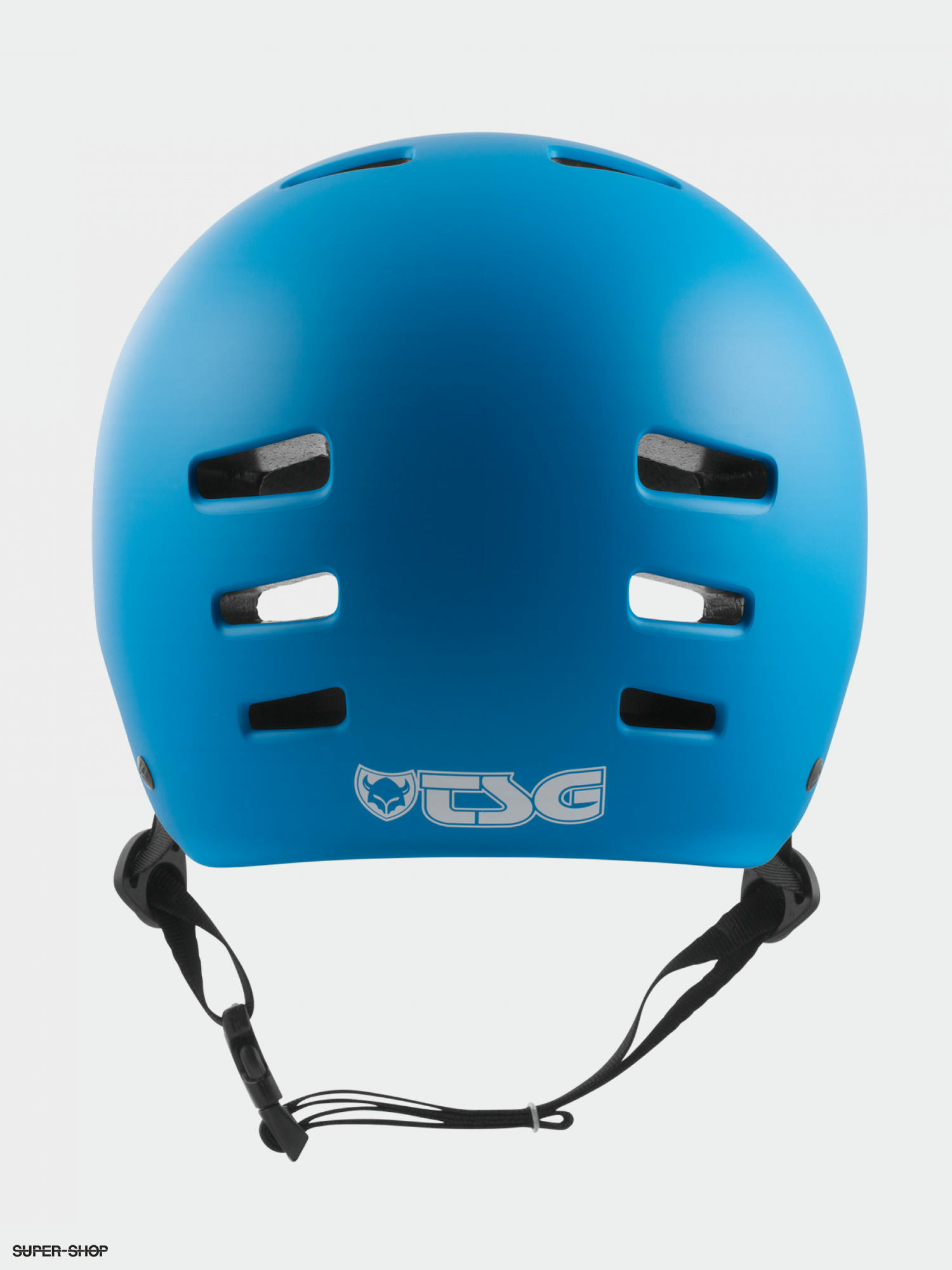 satin dark black TSG Helm Evolution Solid Color 