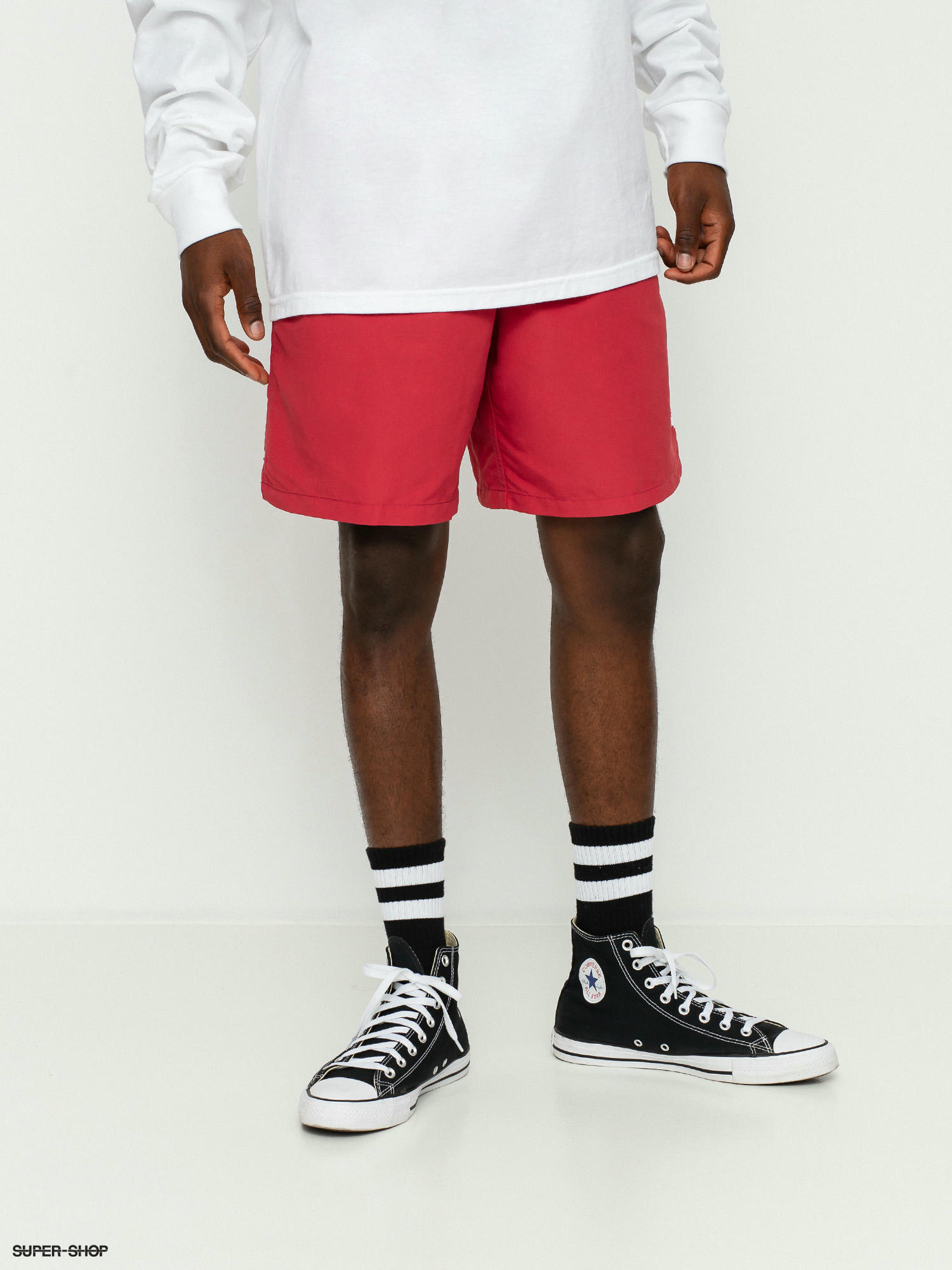 Stussy Stock Water Shorts - red (red)