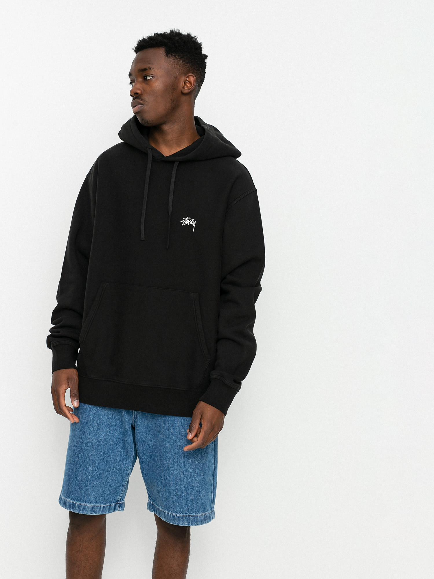 Stussy Stock Logo HD Hoodie (black)