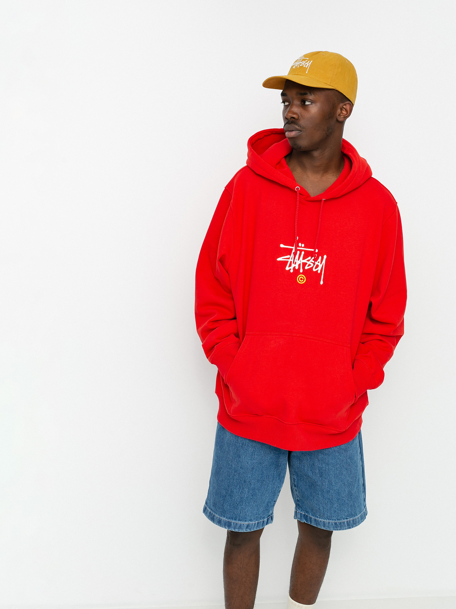 Stussy Copyright App. HD Hoodie (red)