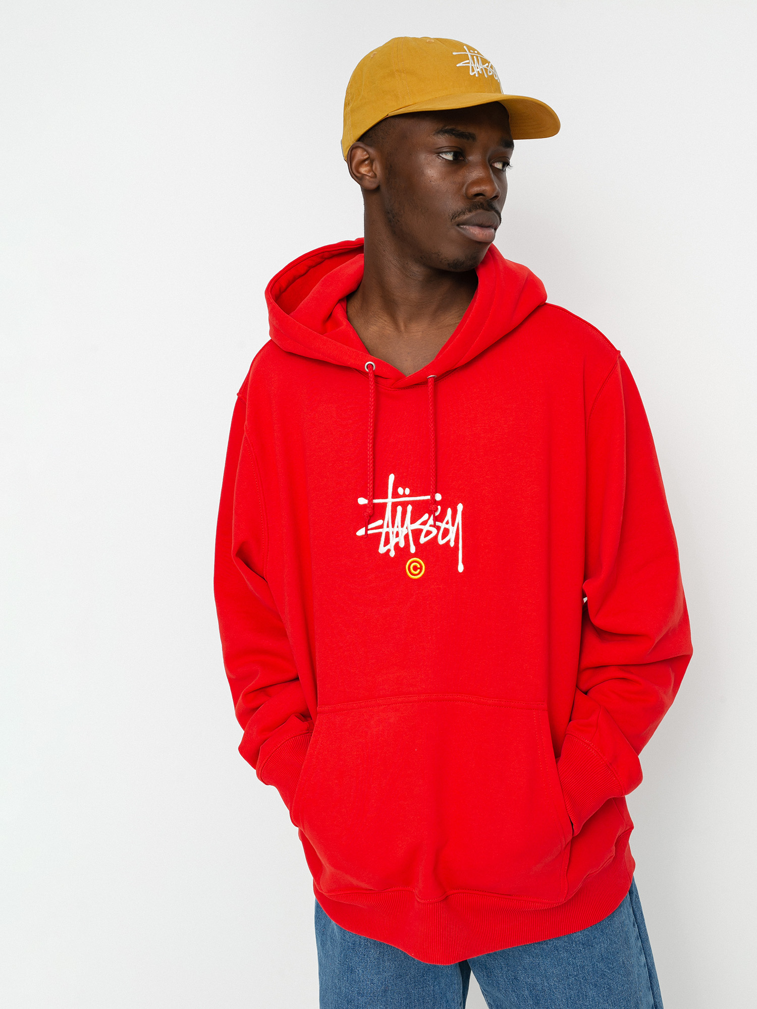 Stussy Copyright App. HD Hoodie (red)