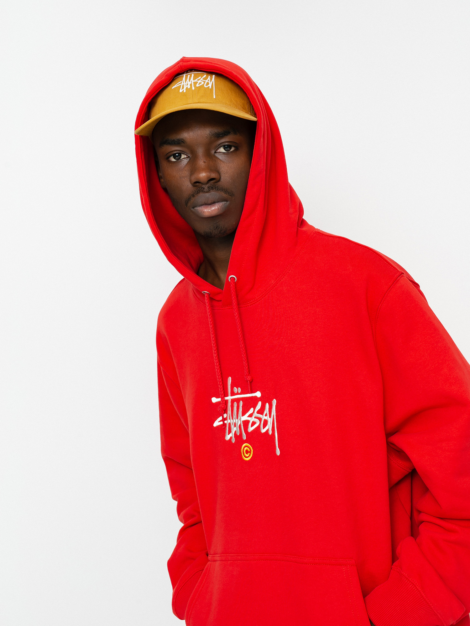 Stussy Copyright App. HD Hoodie (red)