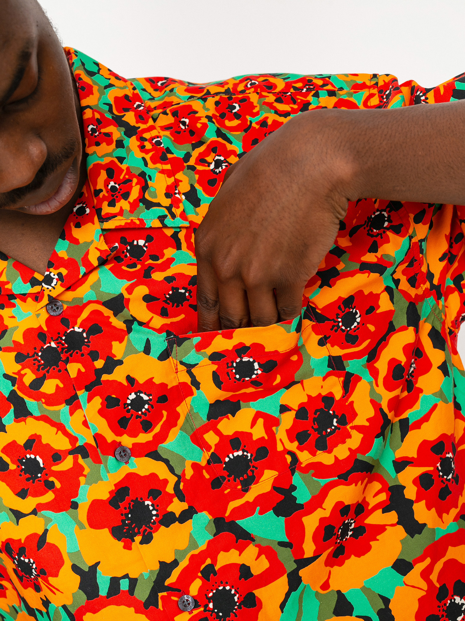 Stussy Poppy Shirt (orange)