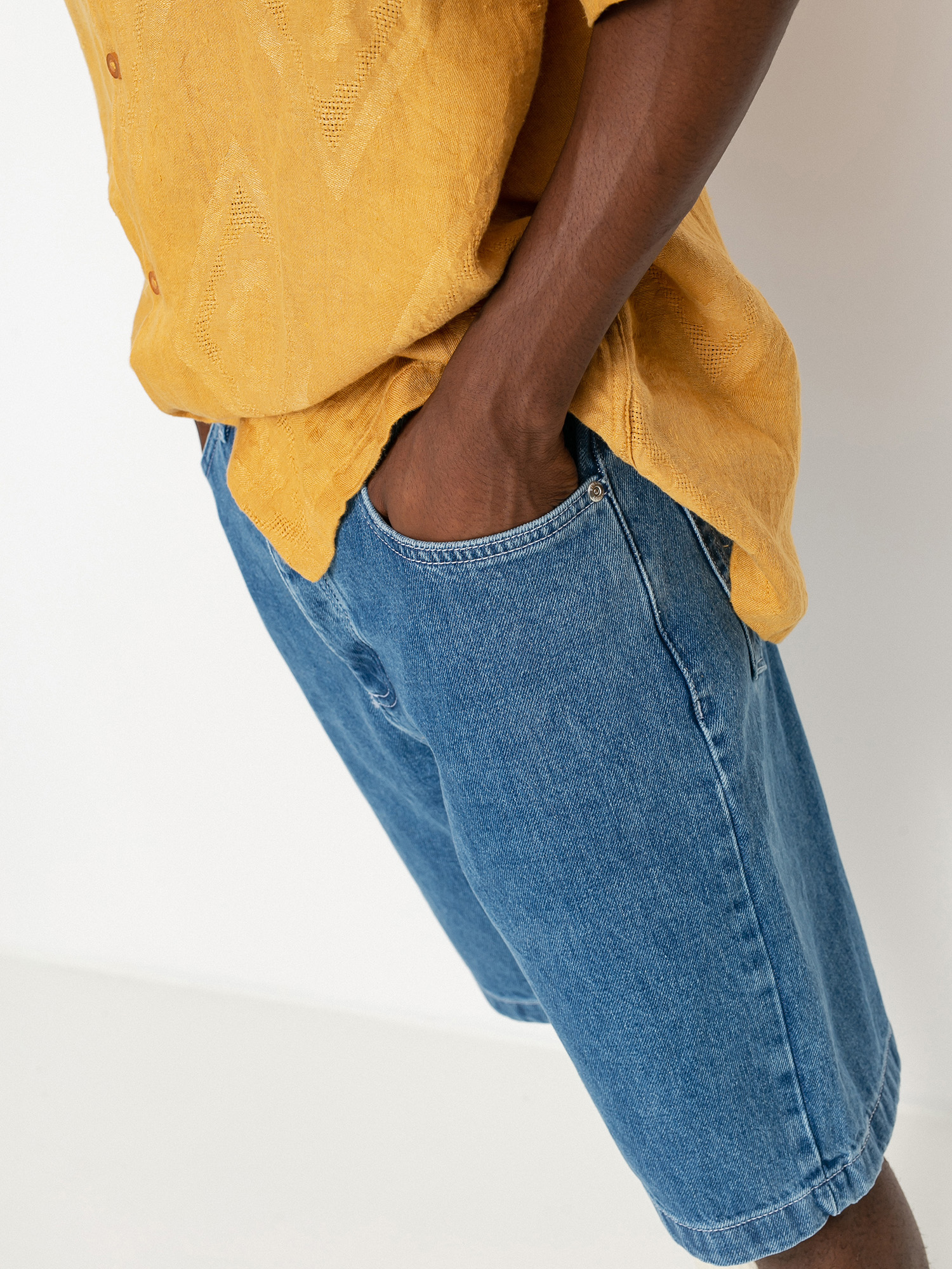 Stussy Denim Big Ol' Jean Shorts (blue)