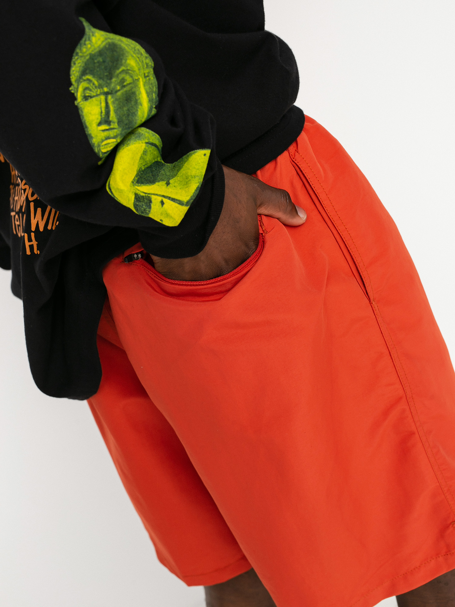 XL STUSSY MASK WATER SHORT ナイロンショーツ