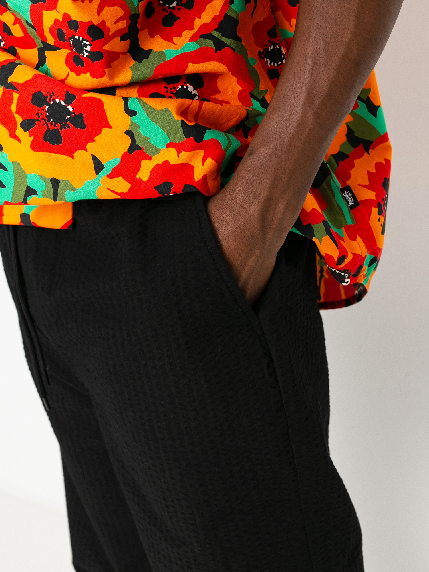 Stussy Seersucker Bryan Pants (black)