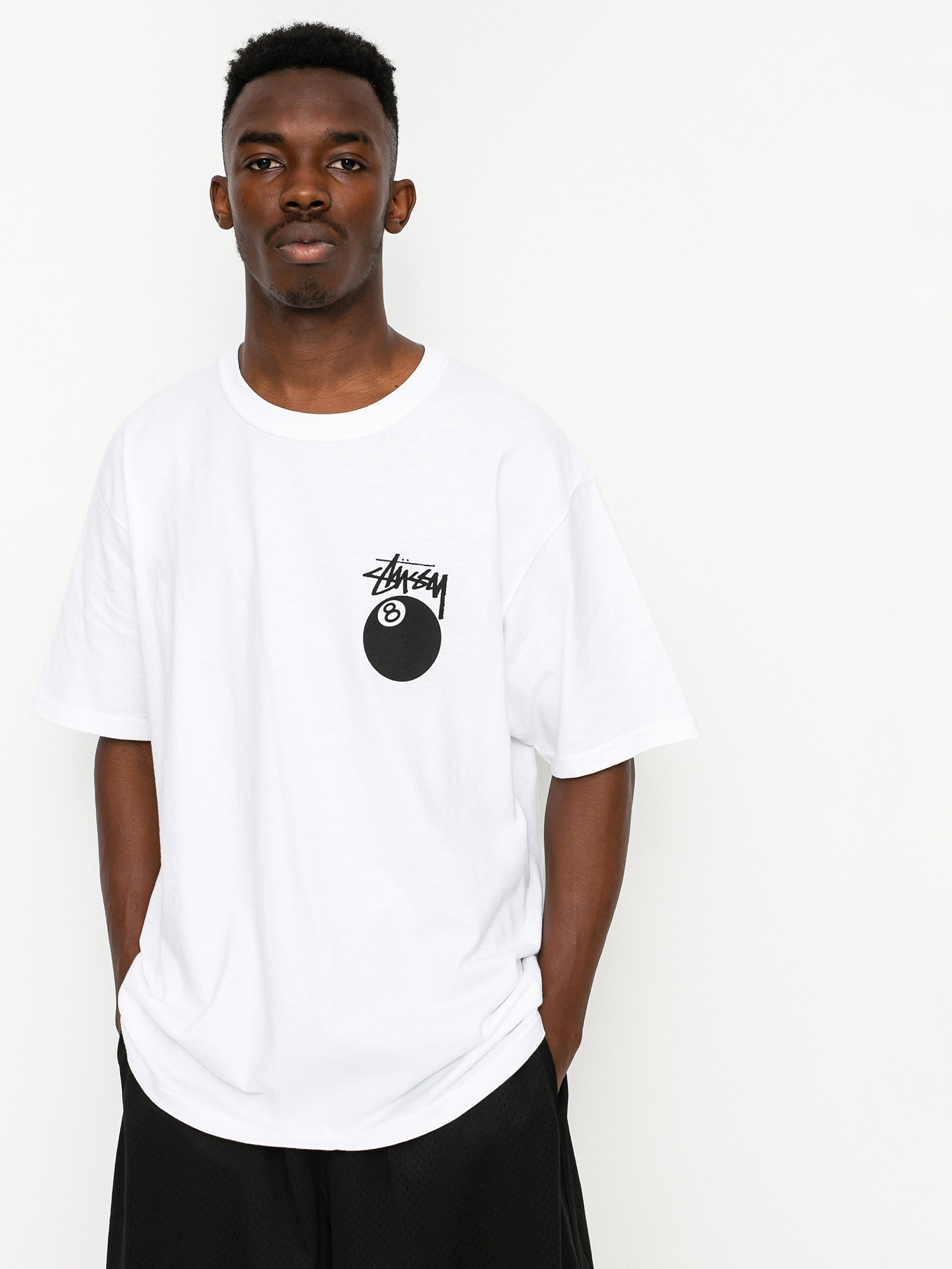 Stussy 8 Ball T-shirt (white)