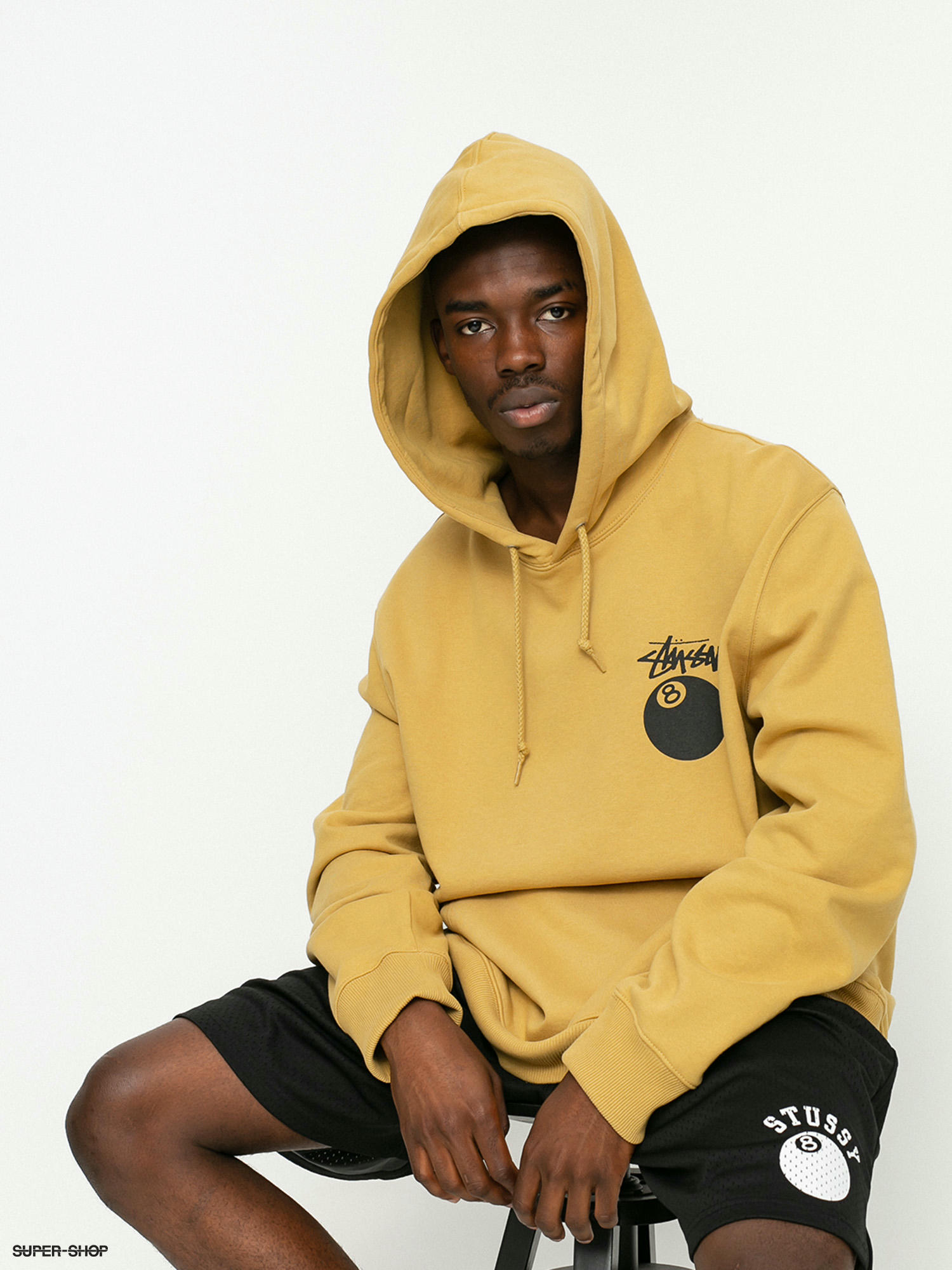 Stussy 8 Ball HD Hoodie (khaki)