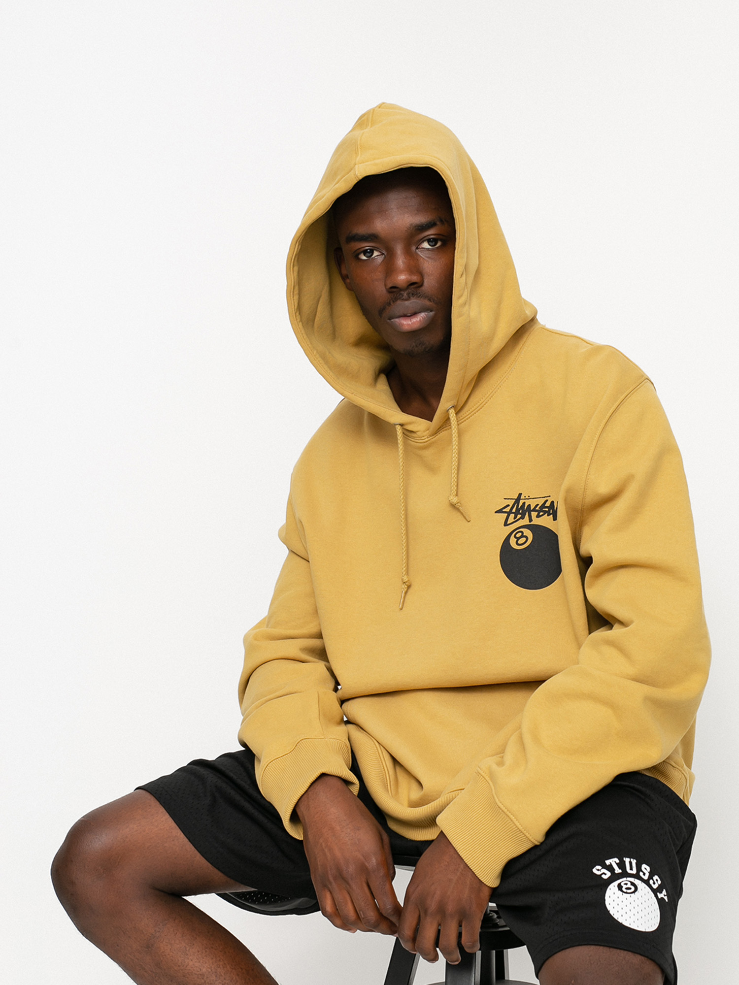 Stussy 8 Ball HD Hoodie (khaki)