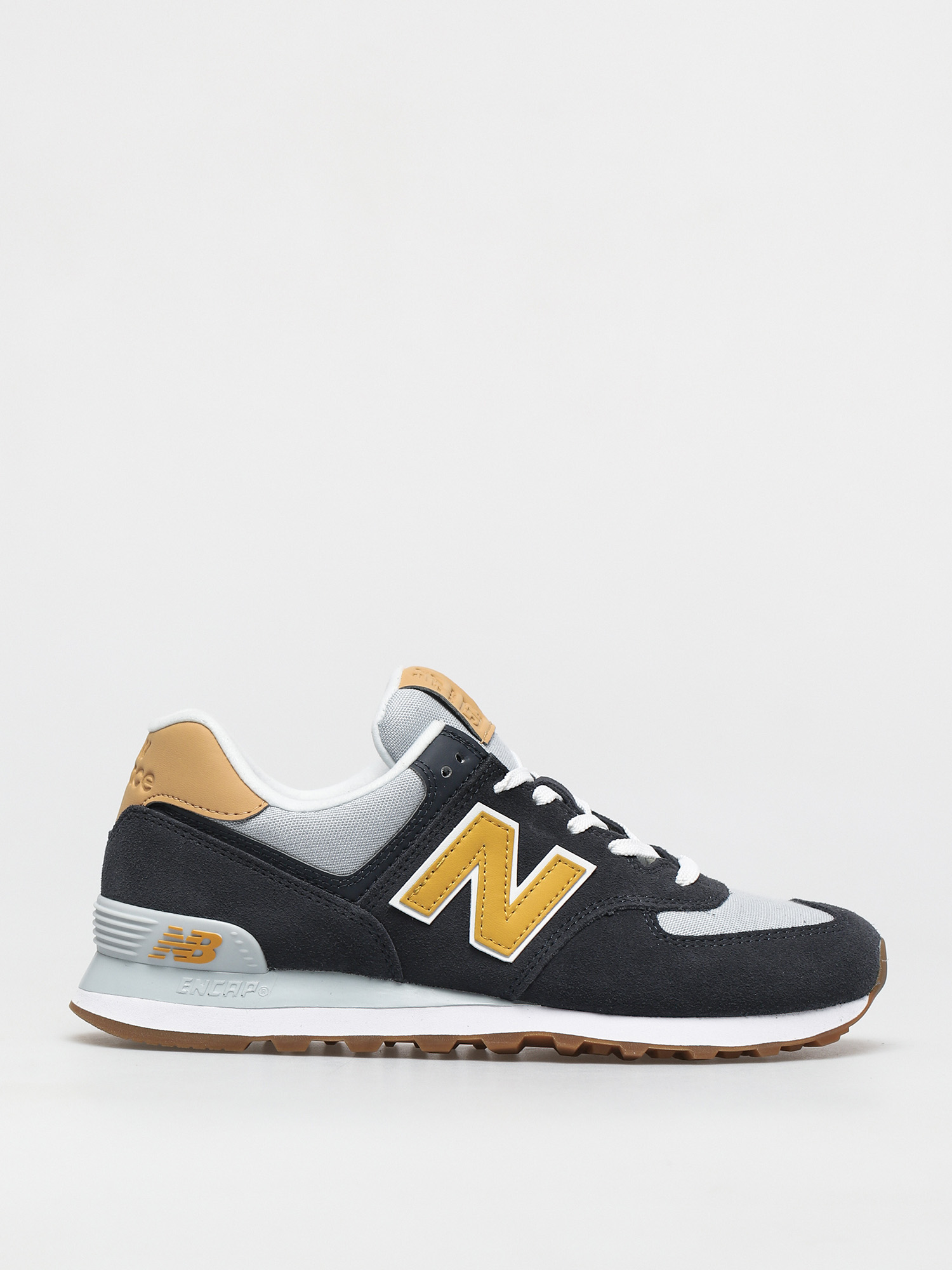 Black and gold new balance 574 best sale