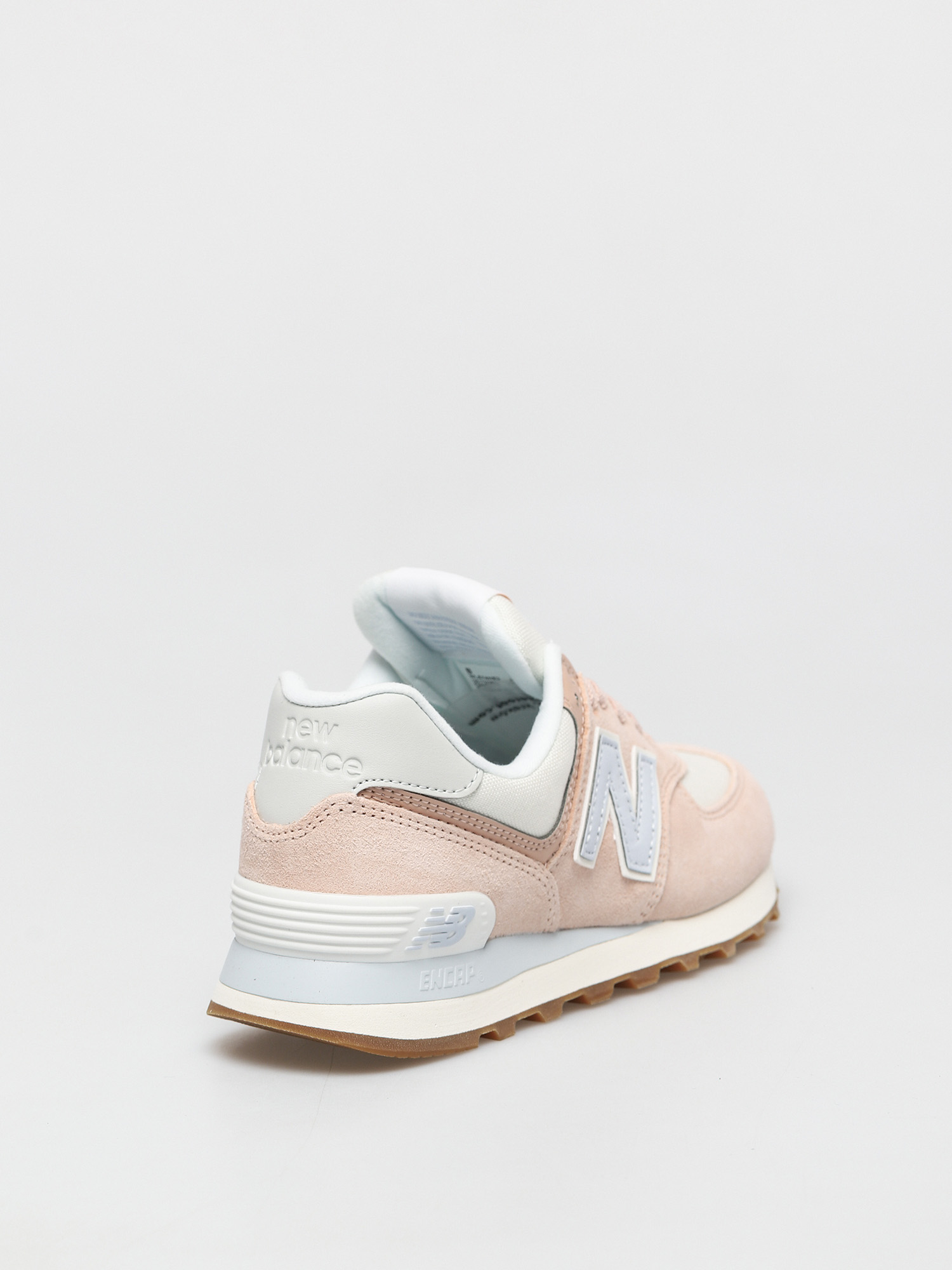 new balance 574 pink and gray