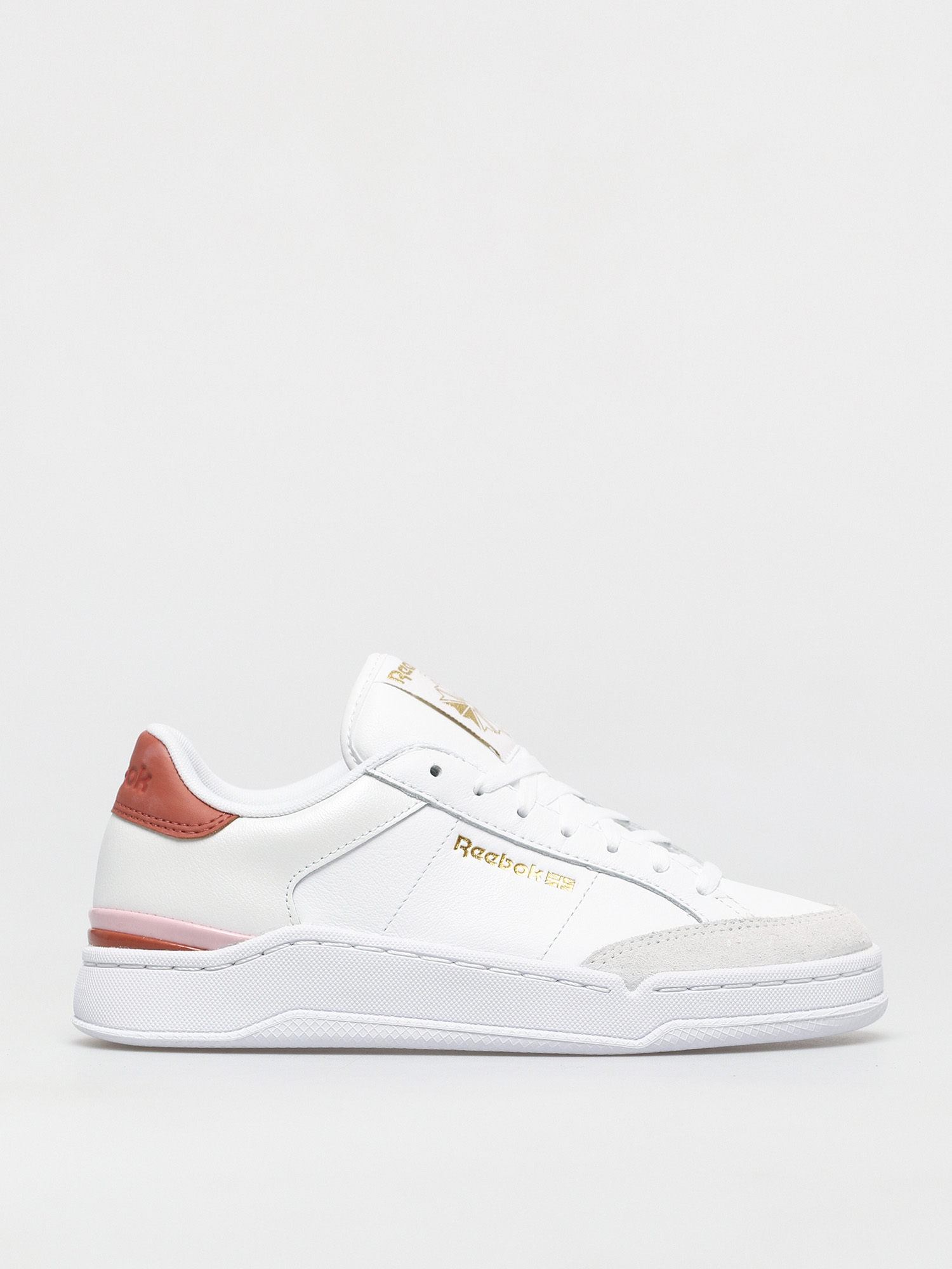 Reebok Cl Lthr Shoes Wmn Glablu Golbro Ftwwht