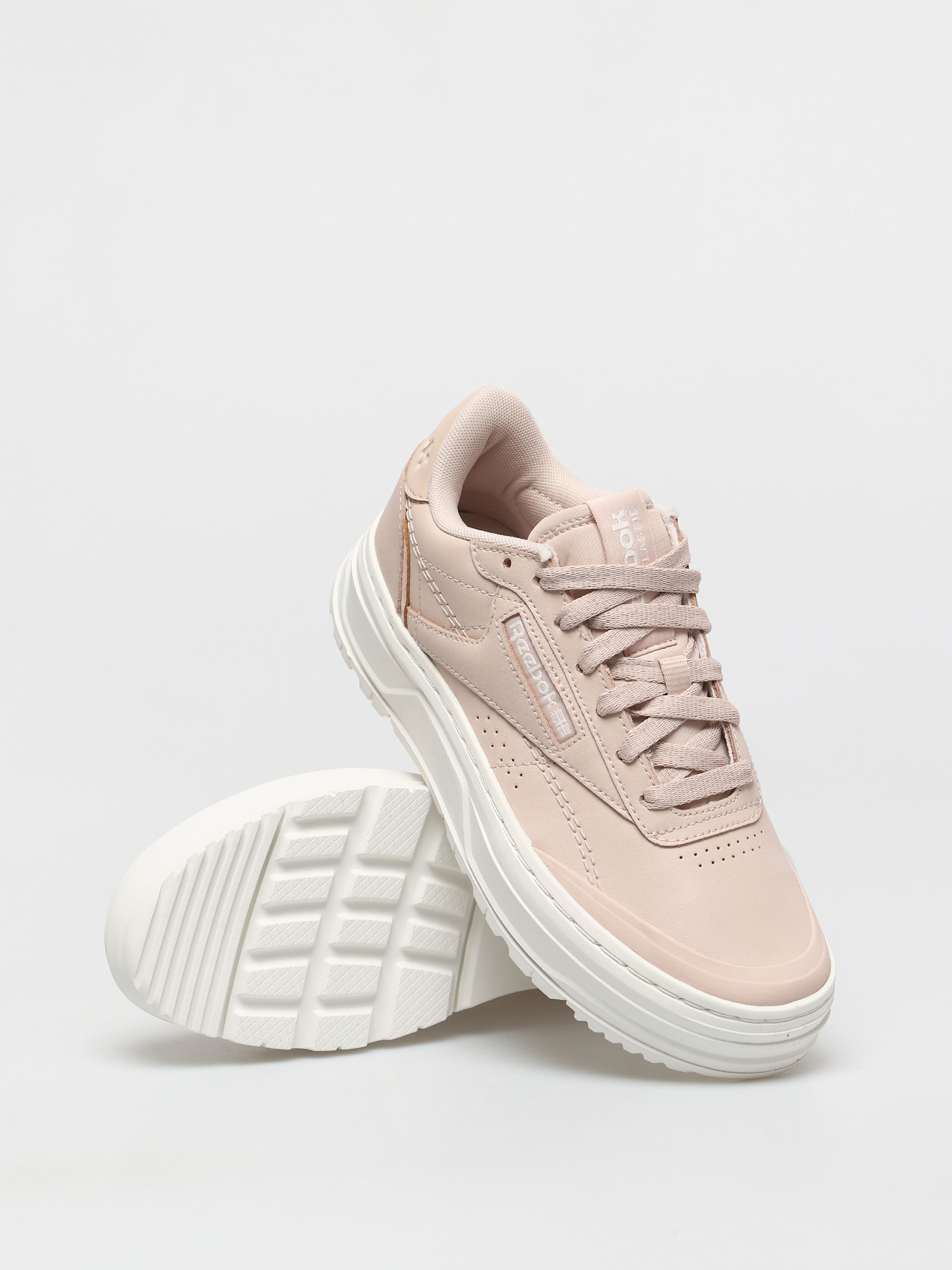 Reebok Club C Double Geo Shoes Wmn (sofecr/sofecr/chalk)