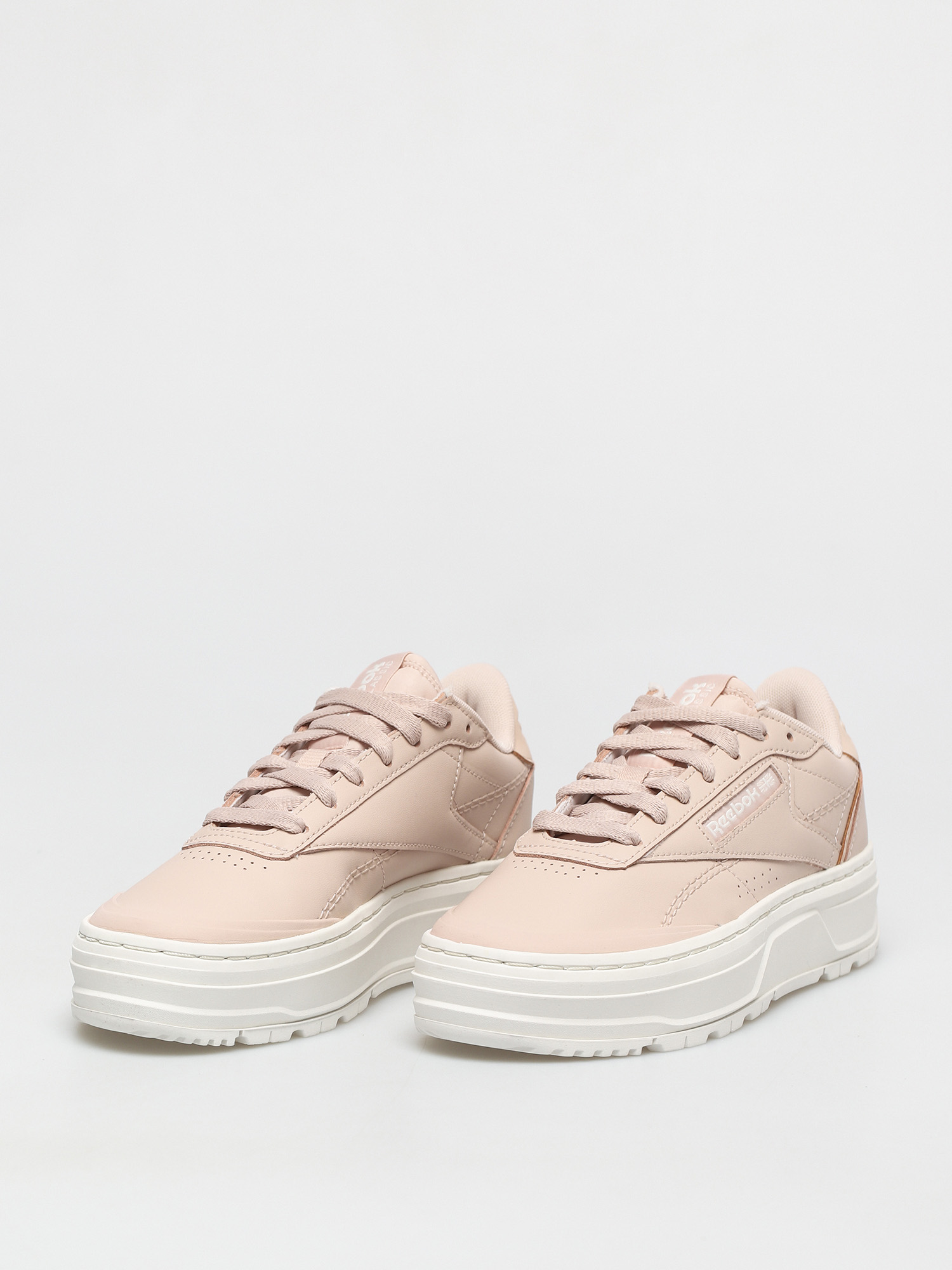 Reebok Club C Double Geo Shoes Wmn (sofecr/sofecr/chalk)