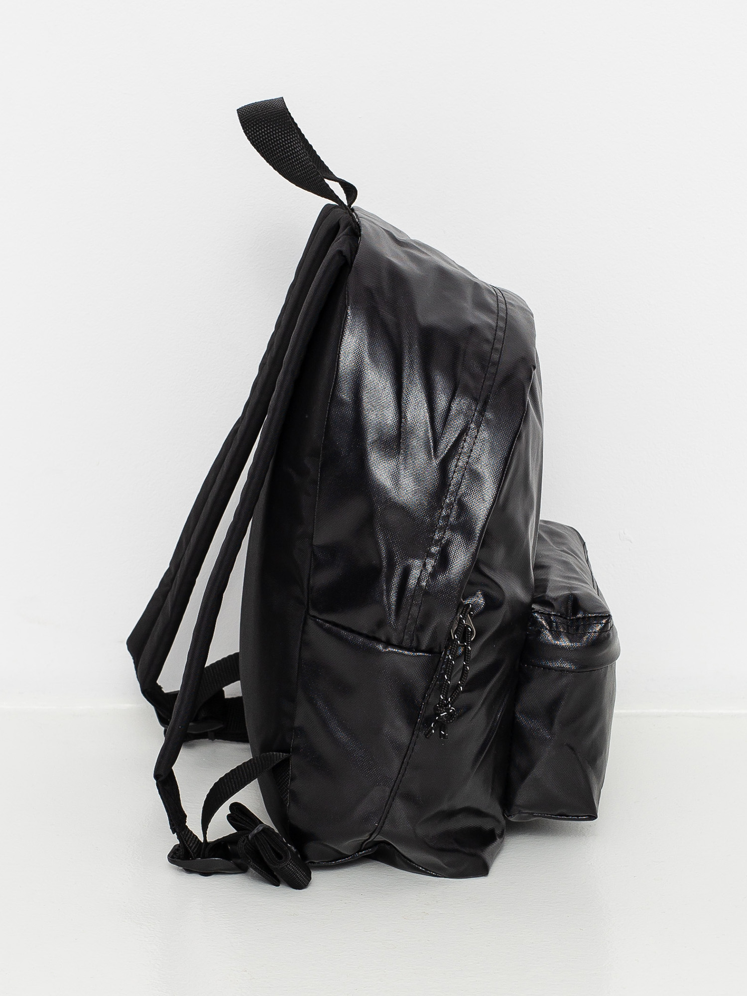 Shiny shop black backpack