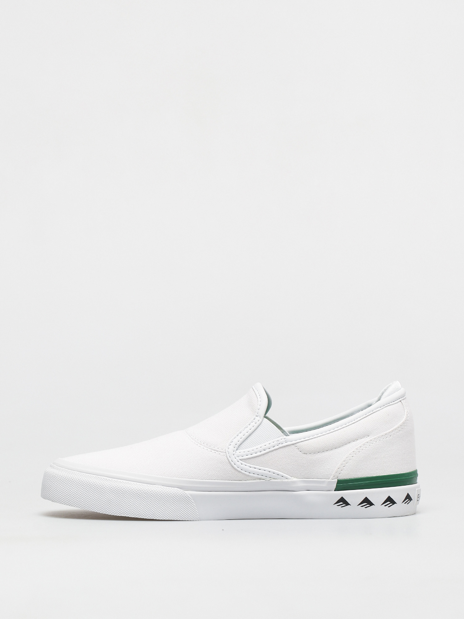 Emerica Wino G6 Slip On Shoes (white/green)