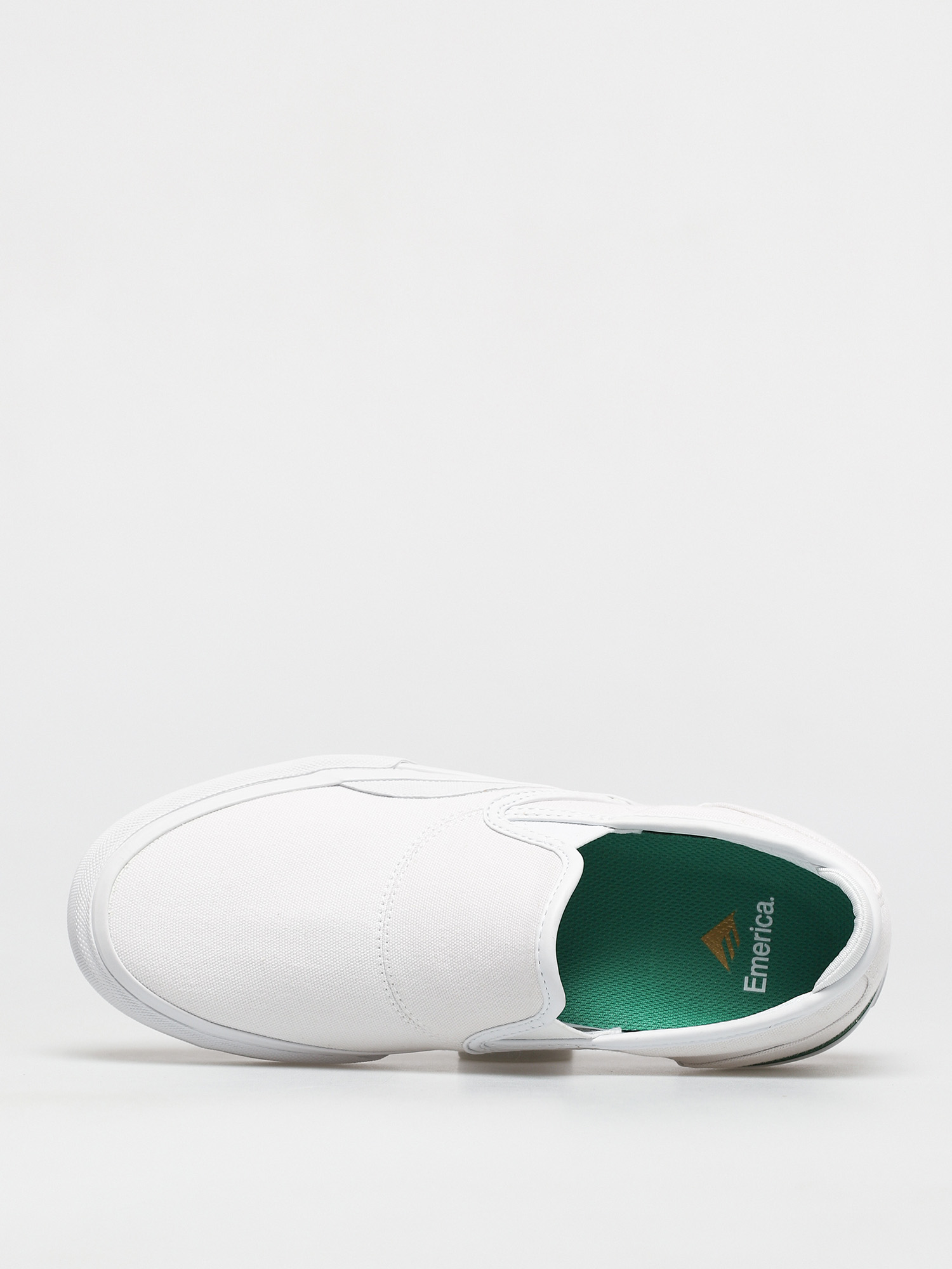 Emerica Wino G6 Slip On Shoes (white/green)