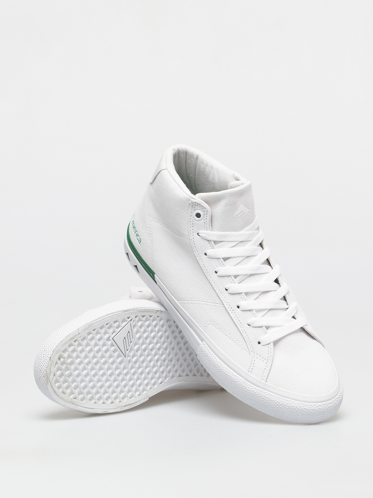 Emerica Omen Hi Shoes (white/green)