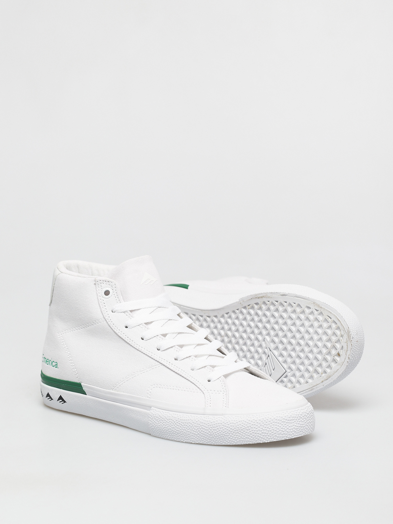 Emerica Omen Hi Shoes (white/green)