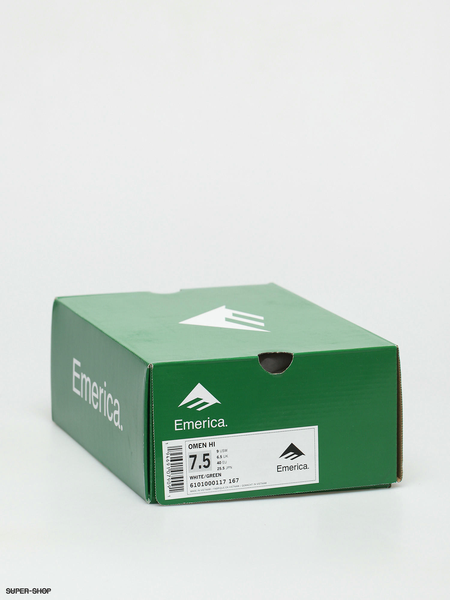 Emerica Omen Hi Shoes (white/green)
