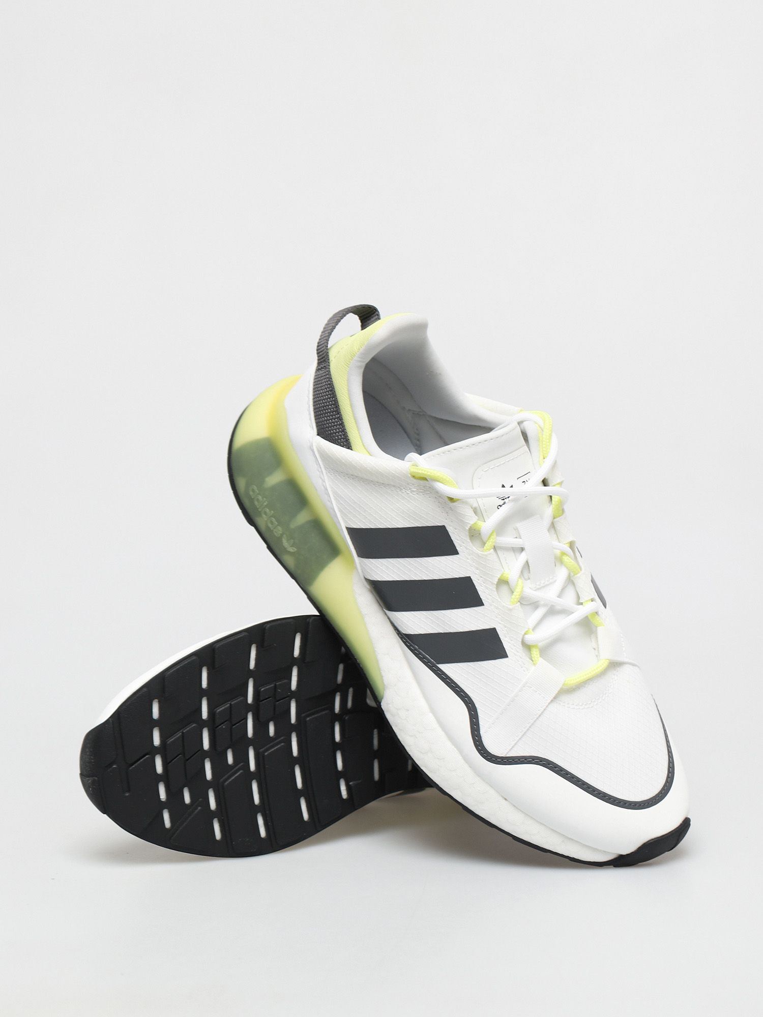 adidas Originals ZX 2K Boost Pure Shoes (ftwwht/grefiv/pulyel)