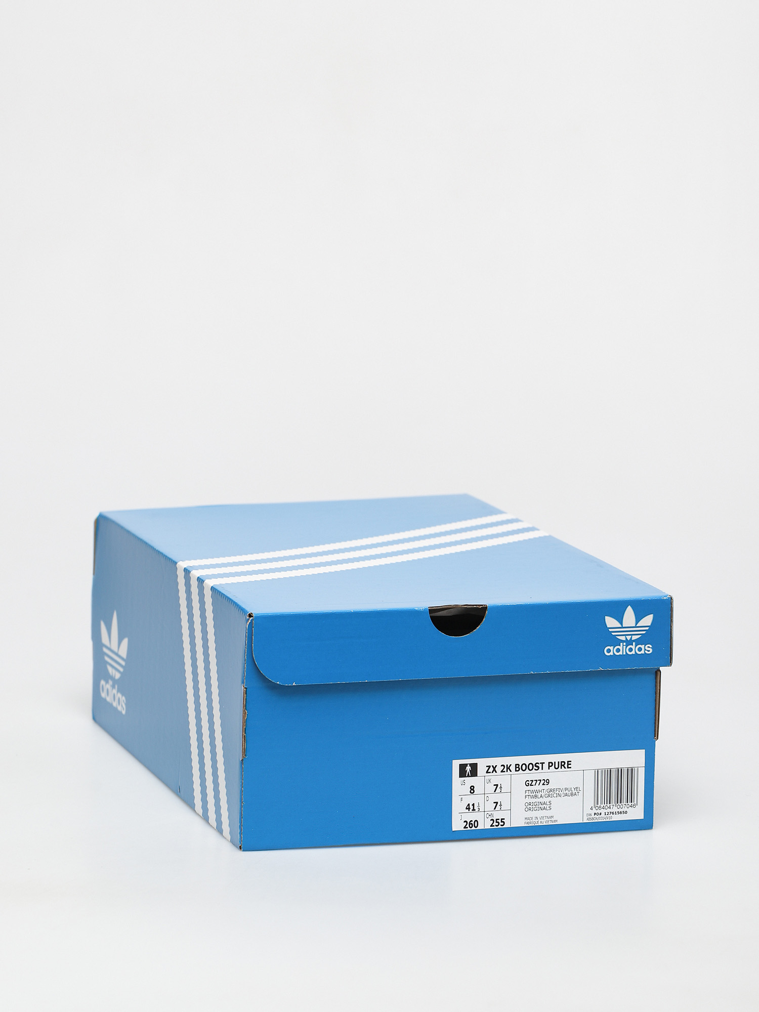 adidas Originals ZX 2K Boost Pure Shoes (ftwwht/grefiv/pulyel)