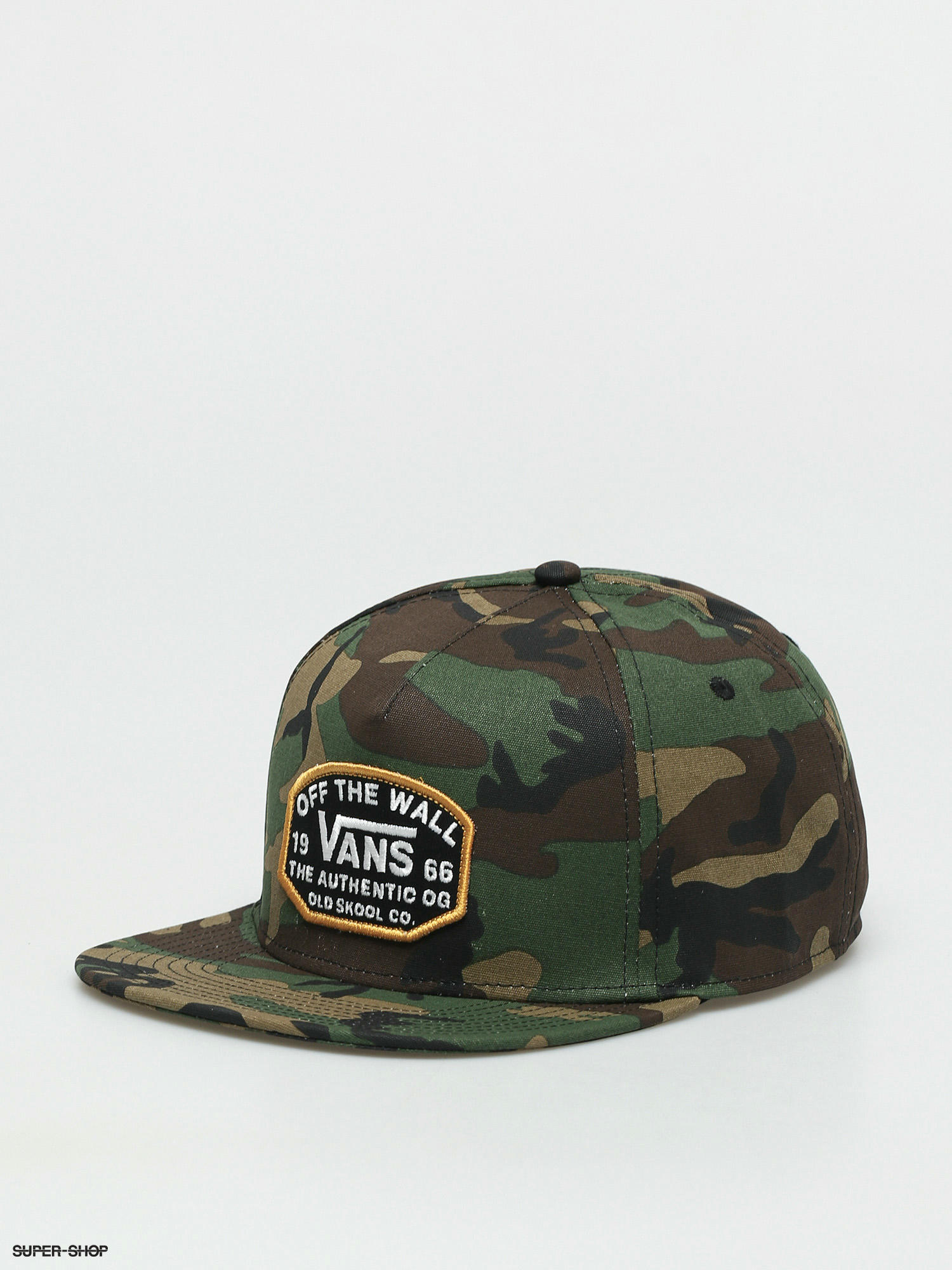 vans camo snapback