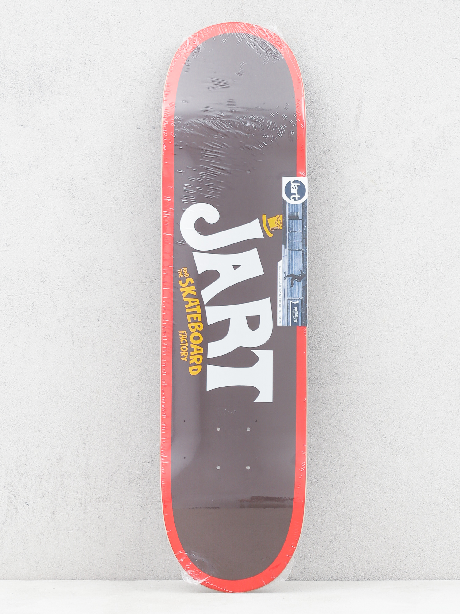 Jart And Skateboard Factory Deck (red/brown)