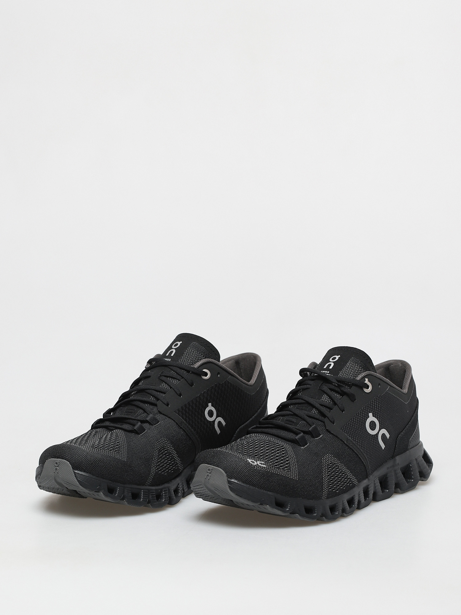 On Running Cloud X Schuhe (black/asphalt)