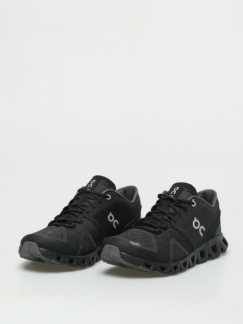On Running Cloud X Shoes (black/asphalt)