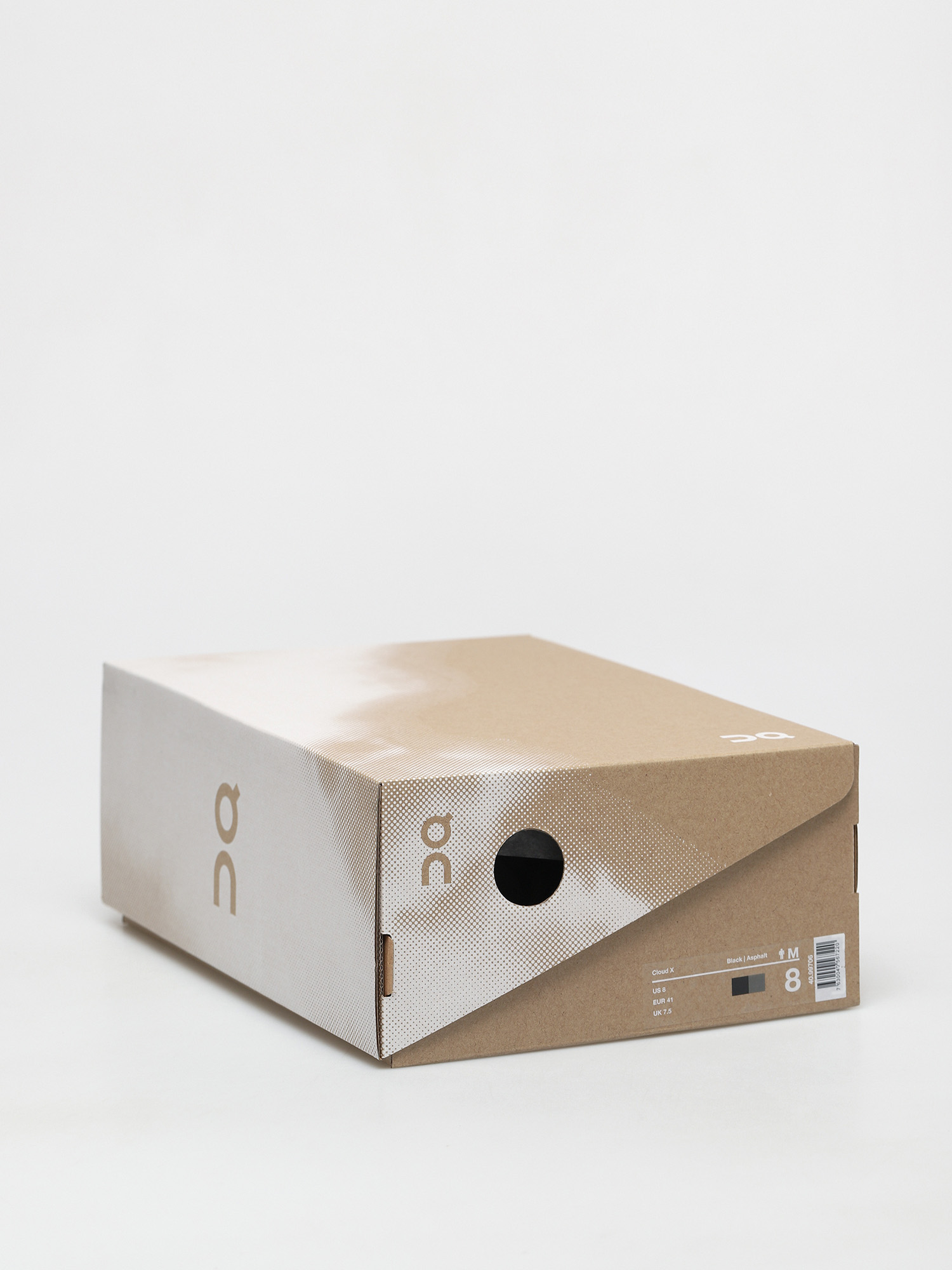 On Running Cloud X Schuhe (black/asphalt)