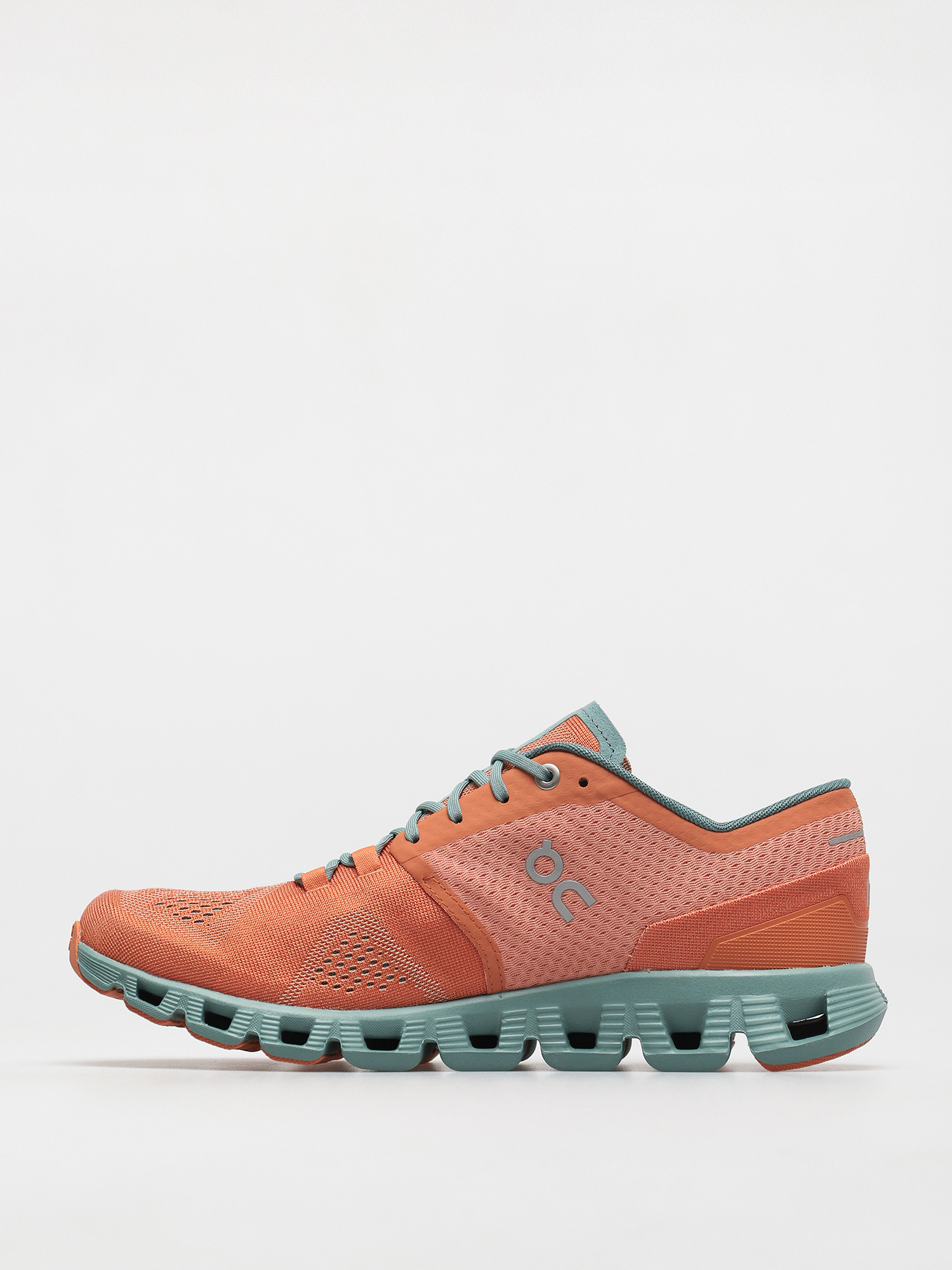 On Running Cloud X Schuhe (orange/sea)