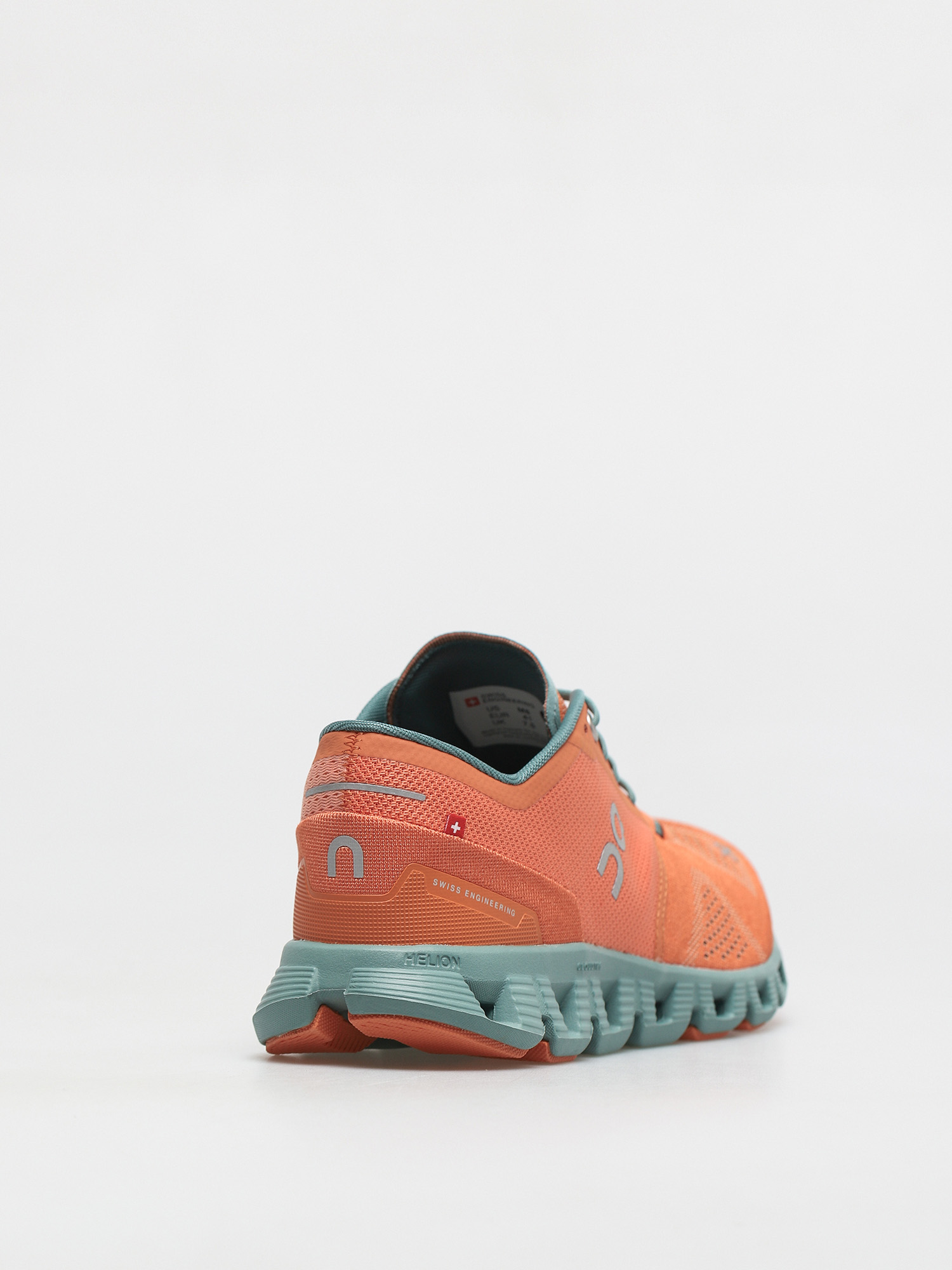 On Running Cloud X Schuhe (orange/sea)