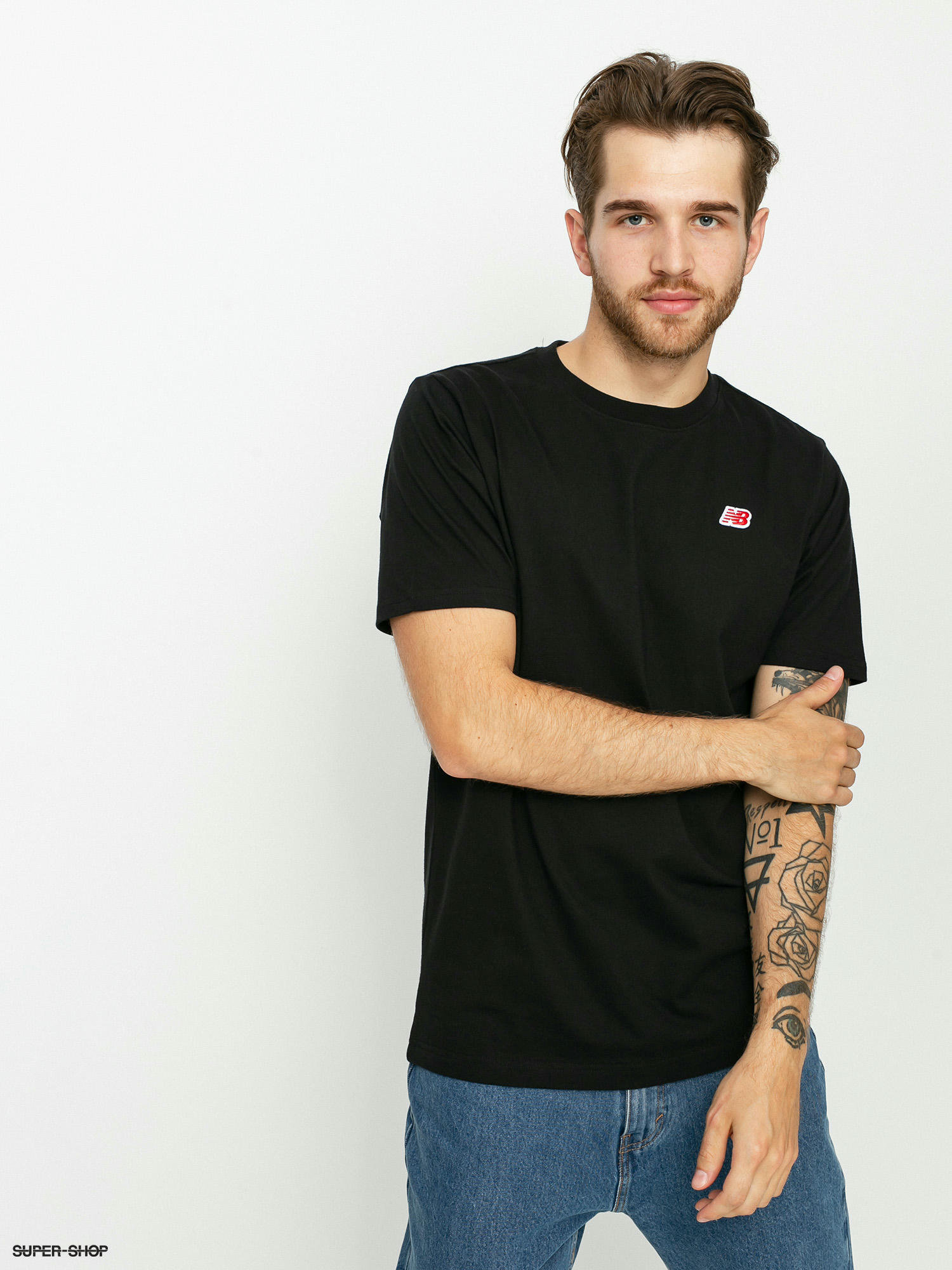 new balance small logo t shirt